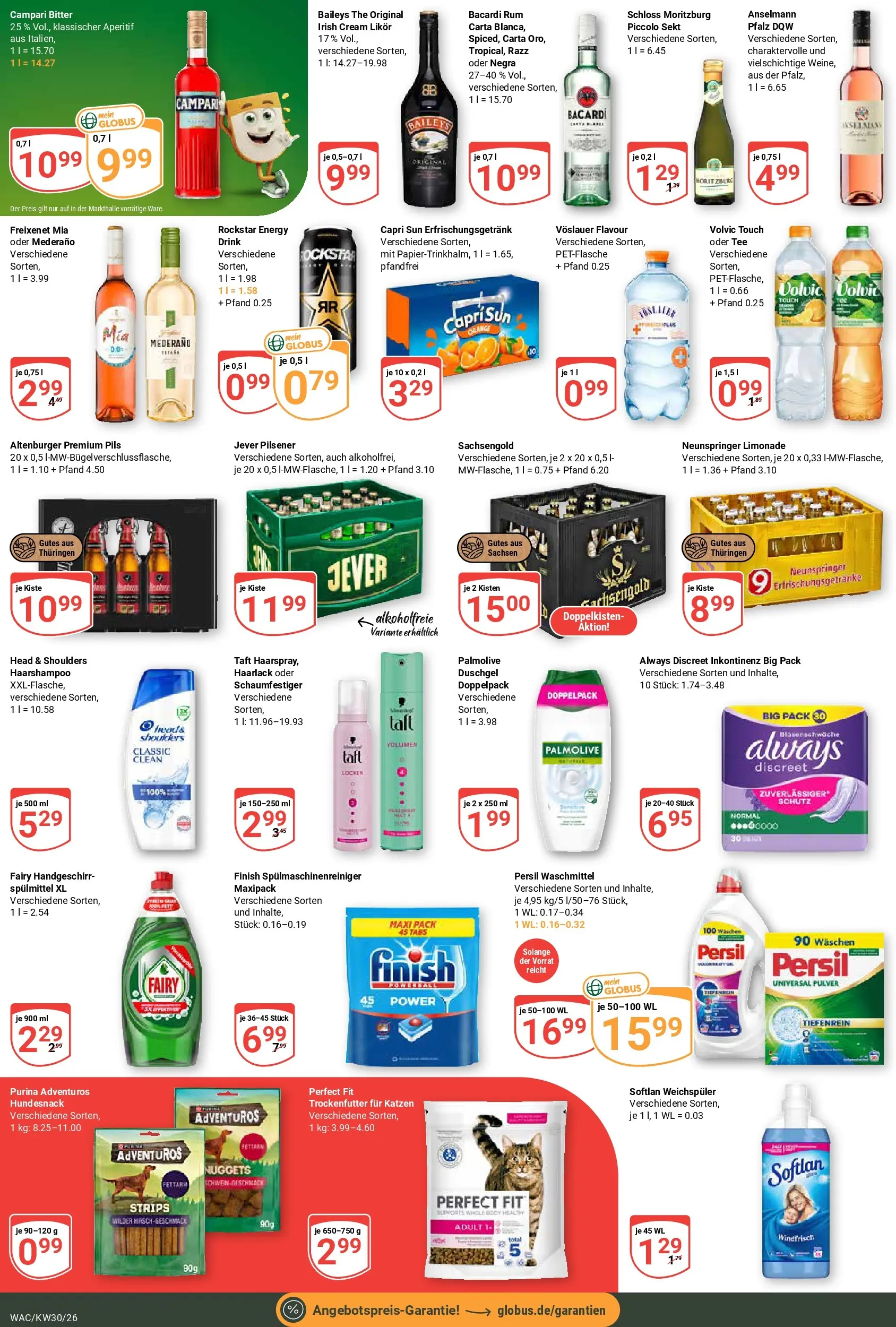 Globus Prospekt Markkleeberg (ab 20.07.2026) » Angebote online | Seite: 5 | Produkte: Capri sun, Freixenet, Head & shoulders, Limonade