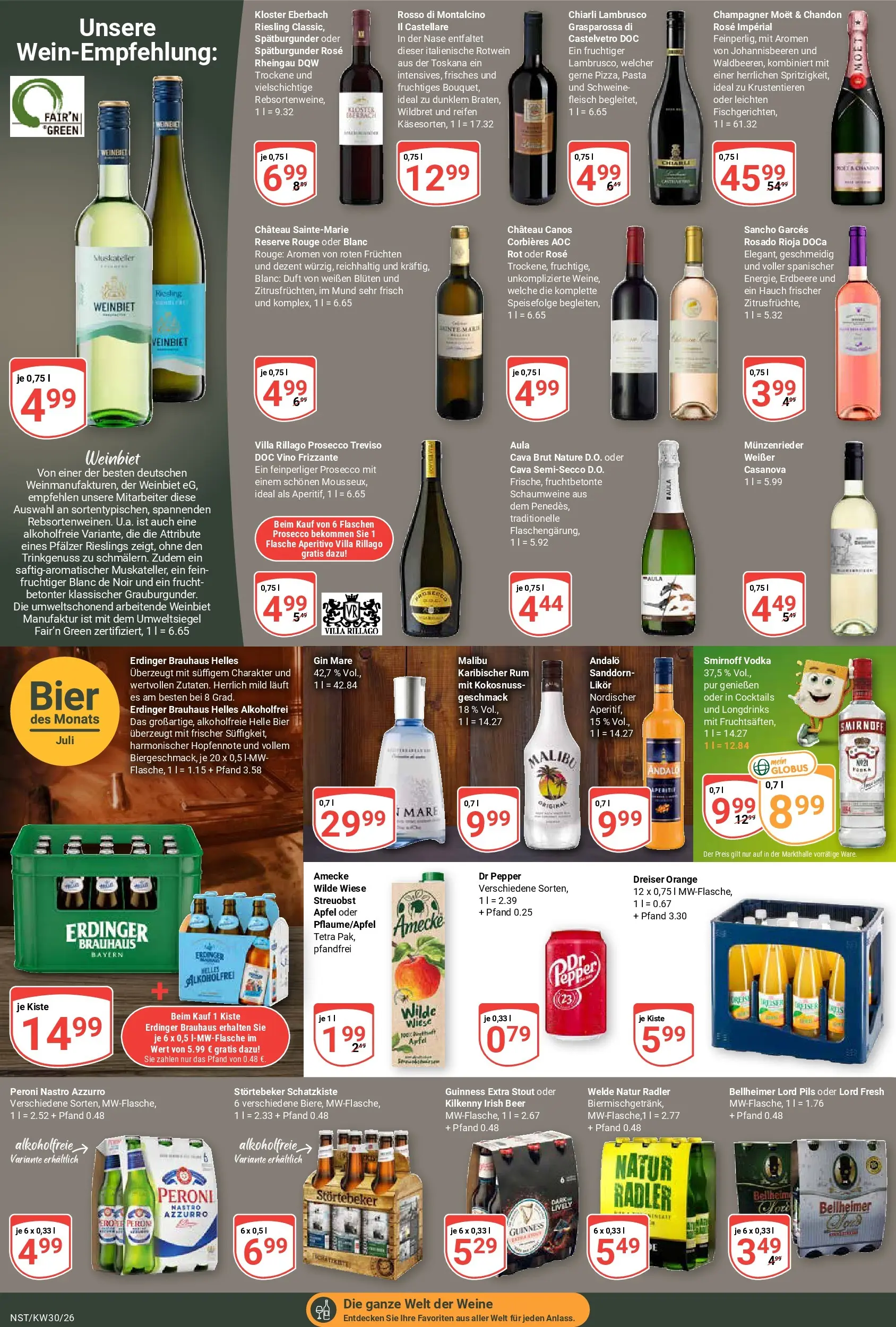 Globus Prospekt Neustadt (ab 20.07.2026) » Angebote online | Seite: 15 | Produkte: Duft, Äpfel, Vodka, Gin