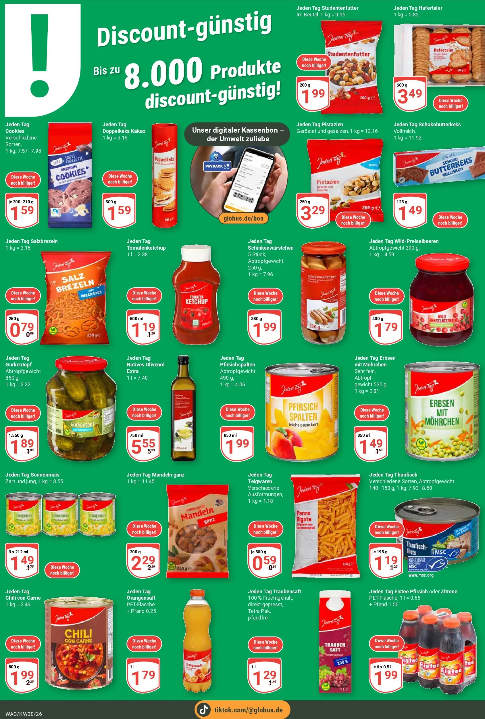 Globus Prospekt Markkleeberg (ab 20.07.2026) » Angebote online | Seite: 21 | Produkte: Olivenol, Mandeln, Pistazien, Zitrone
