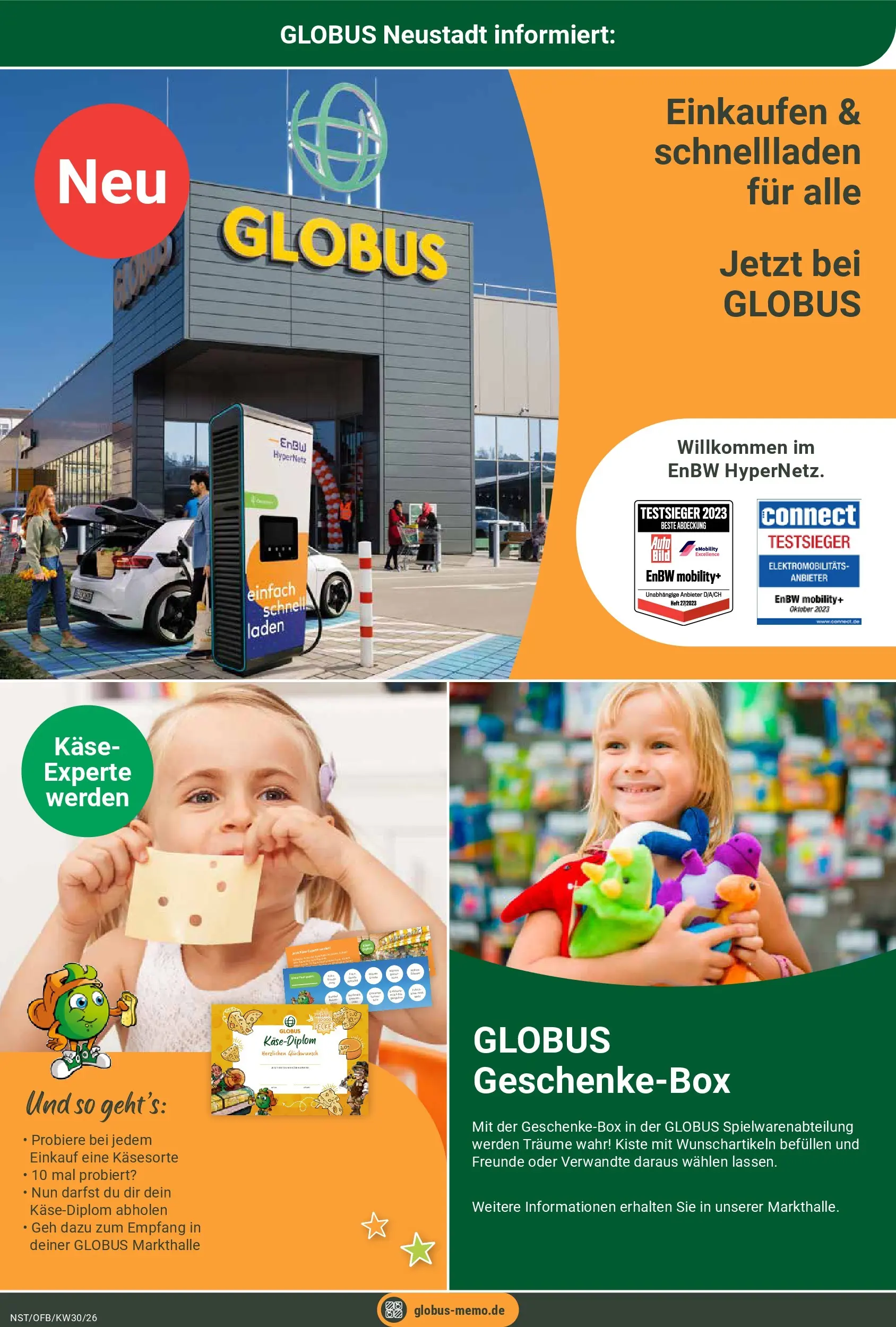 Globus Prospekt Neustadt (ab 20.07.2026) » Angebote online | Seite: 27 | Produkte: Käse