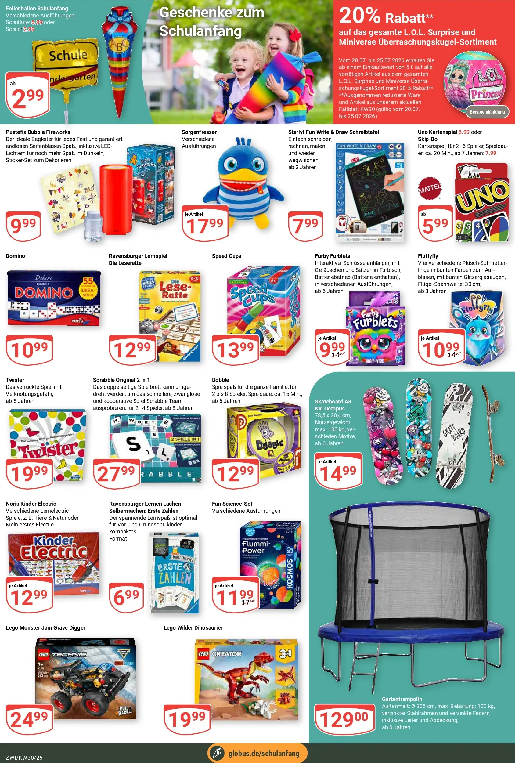Globus Prospekt Zwickau (ab 19.07.2026) » Angebote online | Seite: 22 | Produkte: Spiel, Batterie, Monster