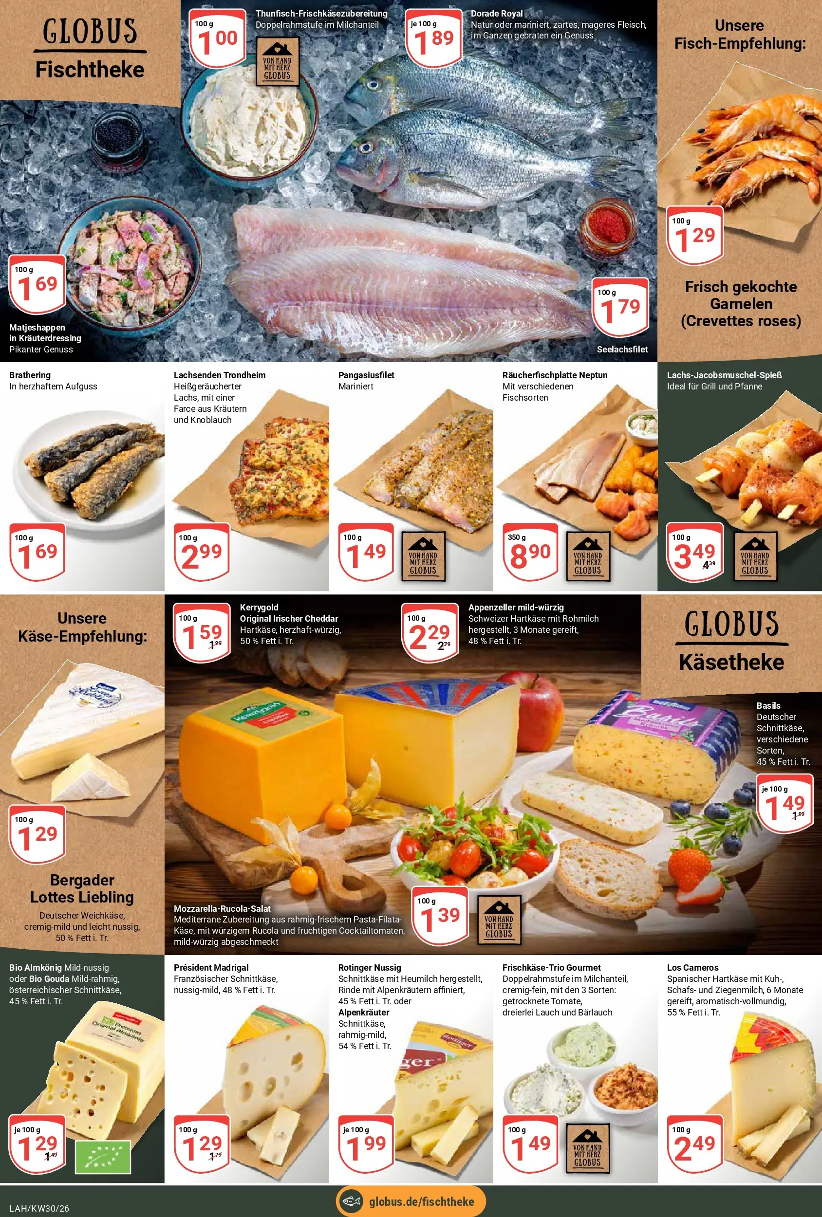 Globus Prospekt Lahnstein (ab 20.07.2026) » Angebote online | Seite: 10 | Produkte: Grill, Rucola, Garnelen, Knoblauch
