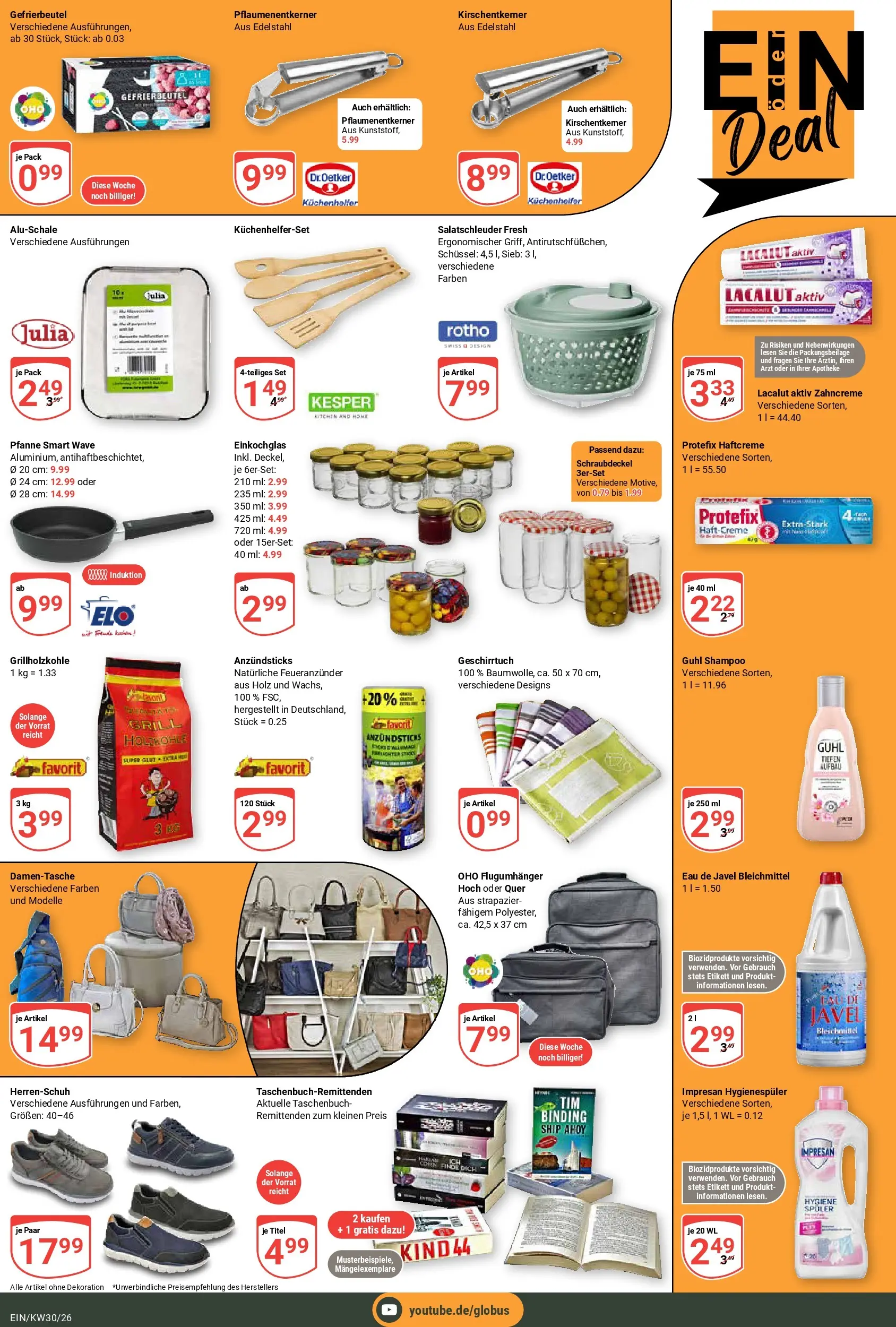 Globus Prospekt Homburg-Einöd (ab 20.07.2026) » Angebote online | Seite: 8 | Produkte: Grill, Shampoo, Creme