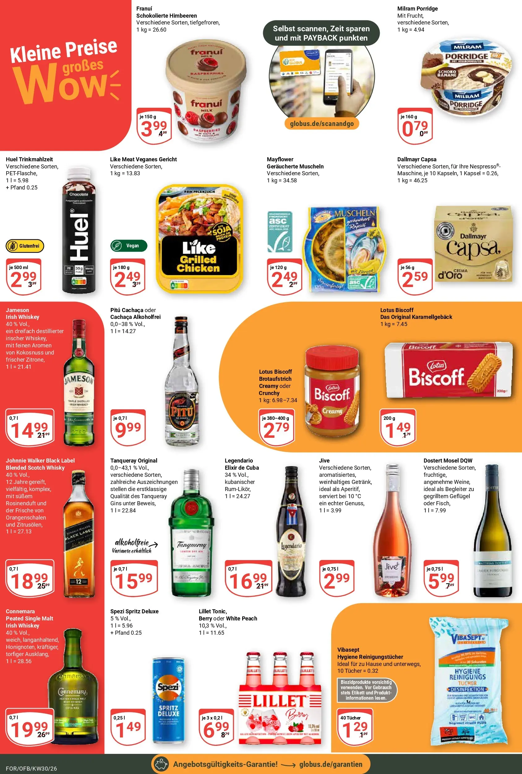 Globus Prospekt Forchheim (ab 20.07.2026) » Angebote online | Seite: 7 | Produkte: Dallmayr, Milram, Whiskey, Johnnie walker