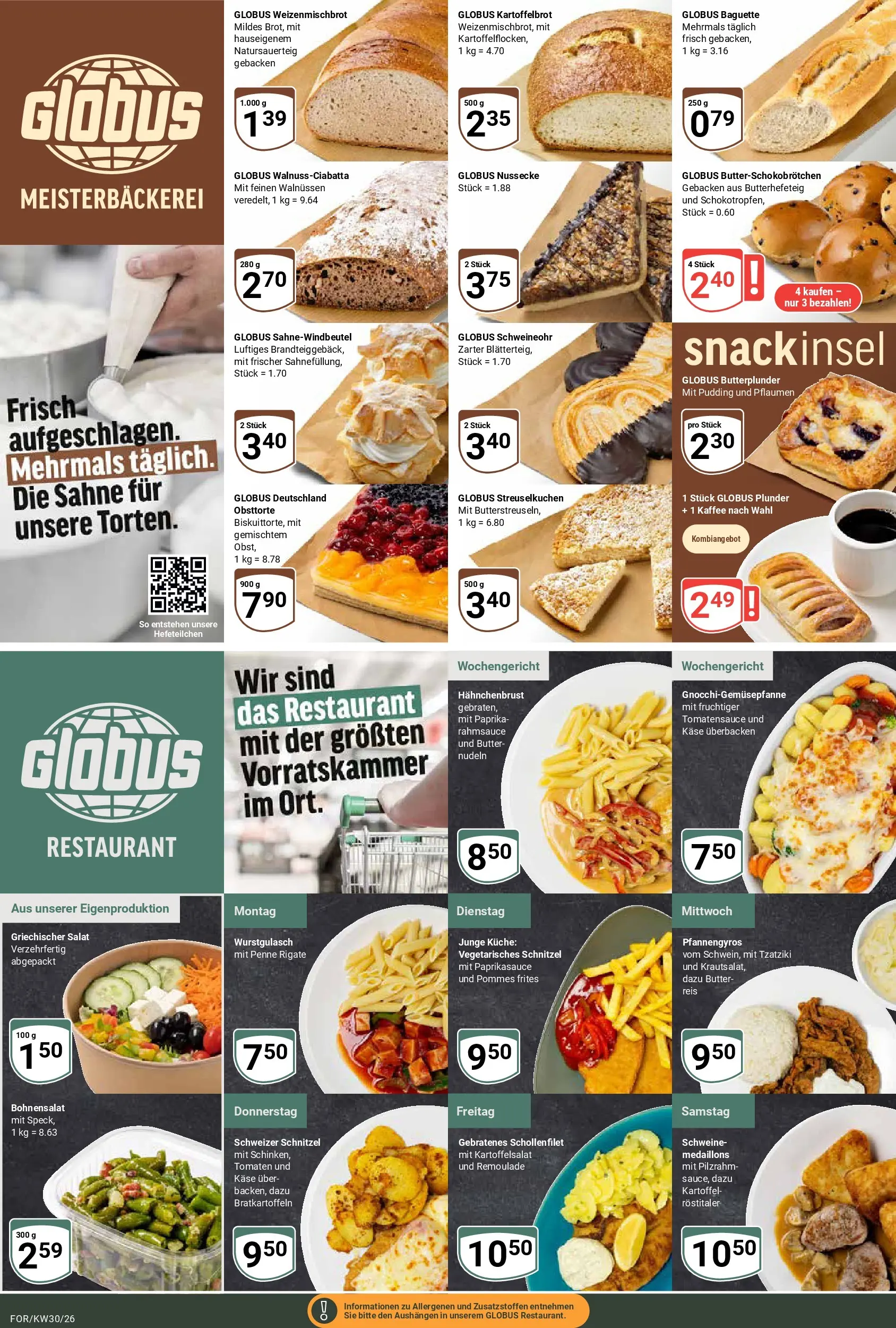 Globus Prospekt Forchheim (ab 20.07.2026) » Angebote online | Seite: 10 | Produkte: Pommes, Reis, Nudeln, Hahnchenbrust