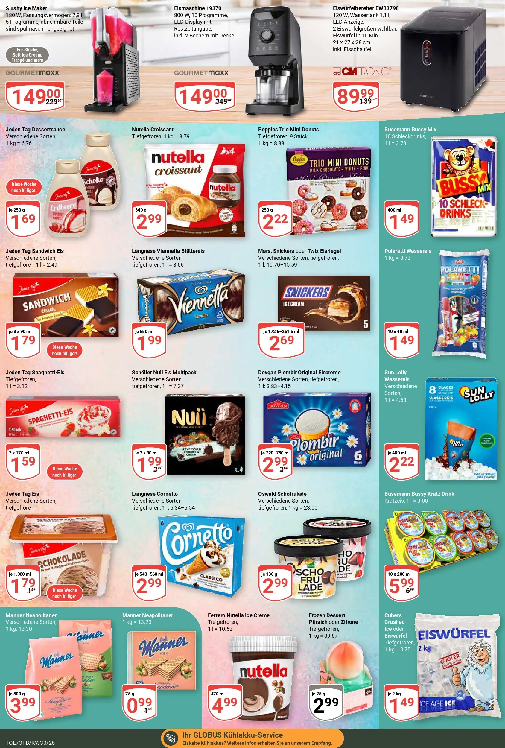 Globus Prospekt Tönisvorst (ab 20.07.2026) » Angebote online | Seite: 12 | Produkte: Cola, Schokolade, Twix, Zitrone