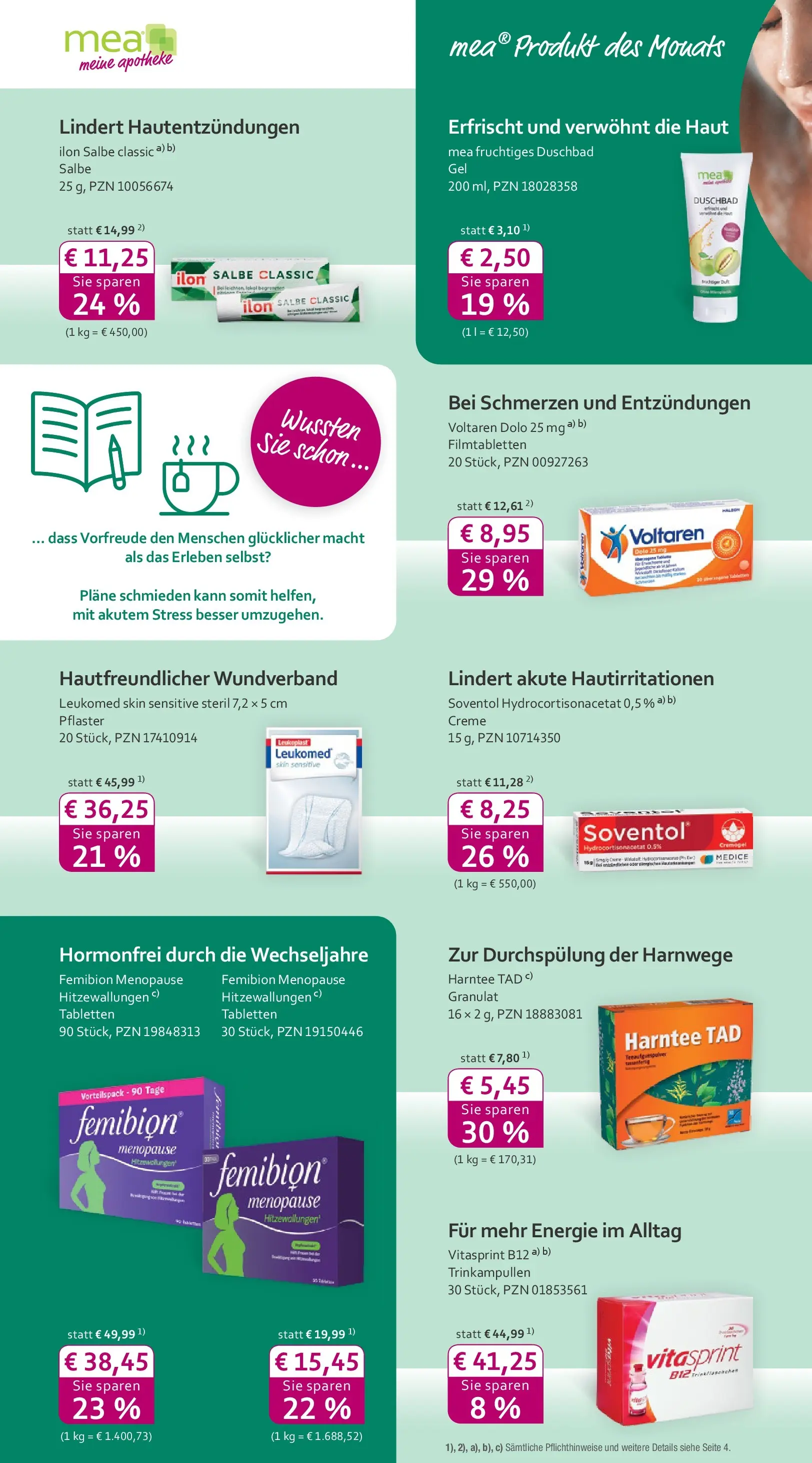Angebote - mea Apotheke: Top Angebote im Juli! (ab 01.07.2026) zum Blättern | Seite: 2 | Produkte: Creme