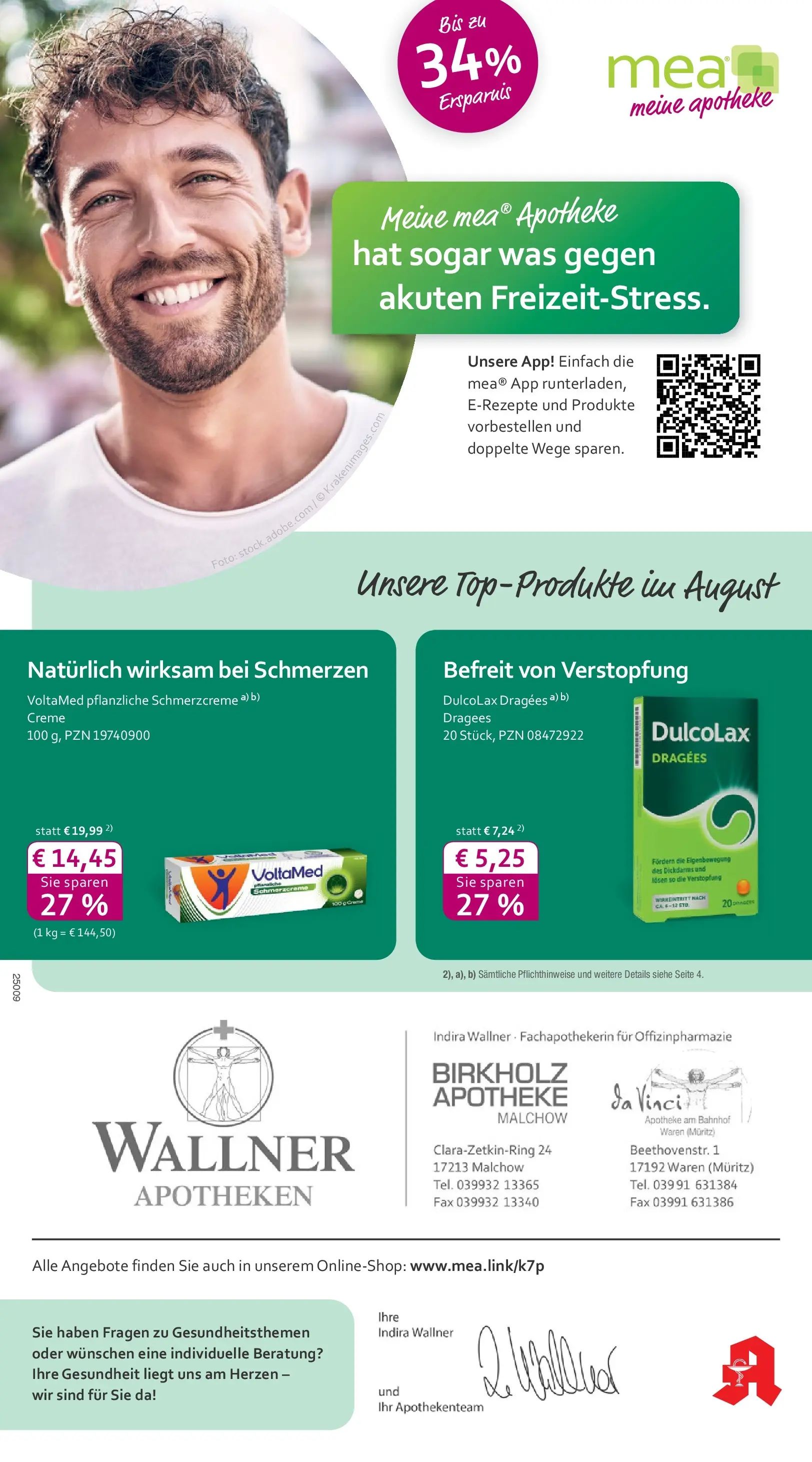 Angebote - mea Apotheke: Top Angebote im Juli! (ab 01.07.2026) zum Blättern | Seite: 1 | Produkte: Creme