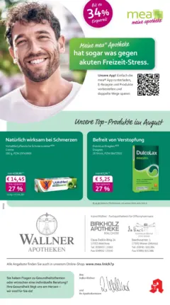 Angebote - mea Apotheke: Top Angebote im Juli! ab 01.07.2026 gültig
