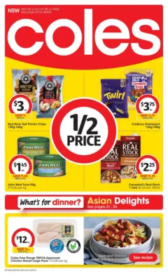 Preview of Coles catalogue NSW - valid from 22/07/2026