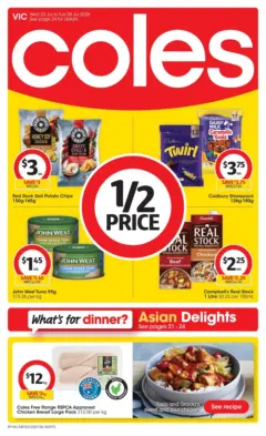 Preview of Coles catalogue VIC - valid from 22/07/2026 Preview of Coles catalogue VIC - valid from 22/07/2026