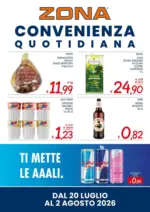 ZONA Convenienza quotidiana - al 02.08.2026