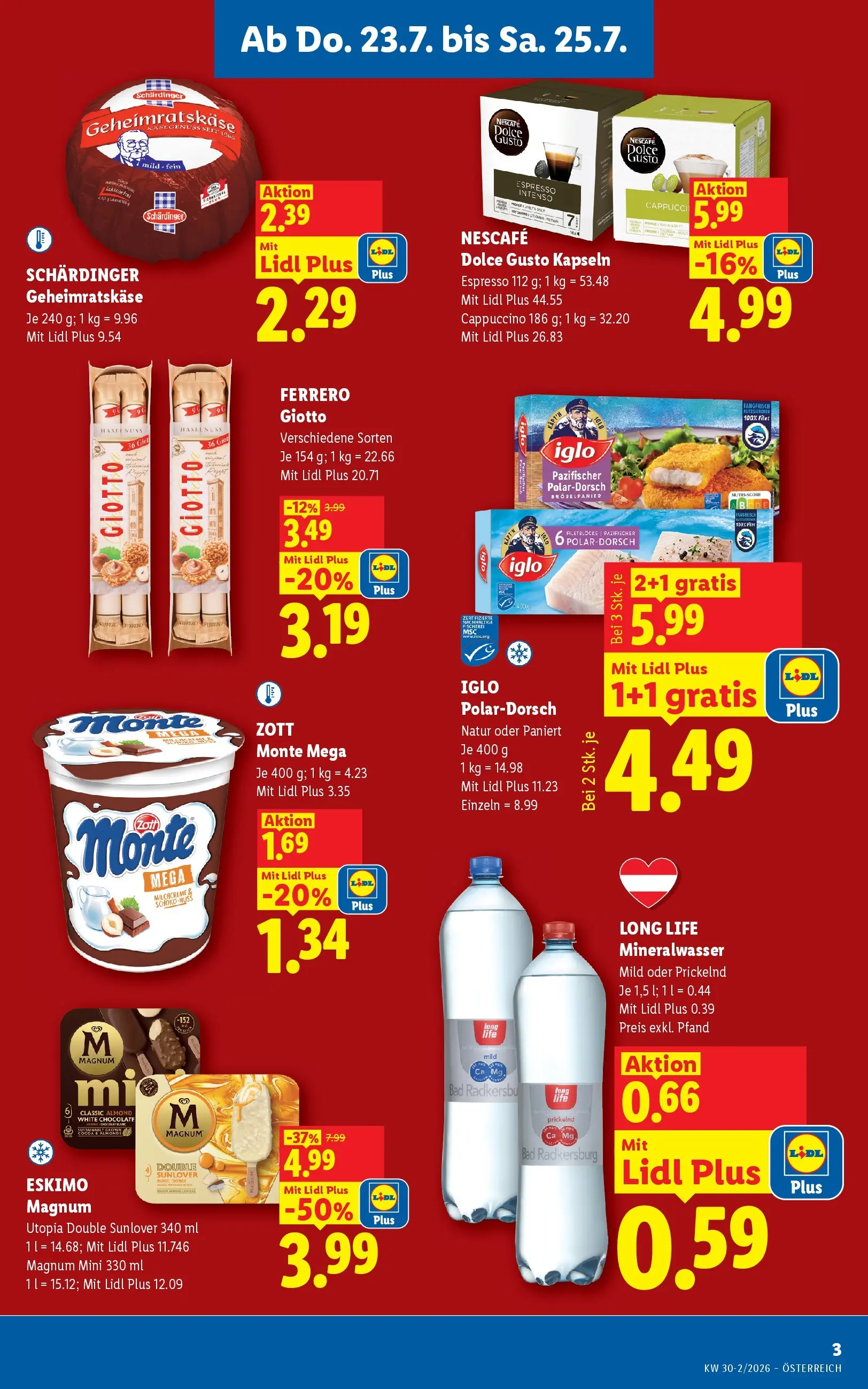 Lidl - Lidl ab 23.07.2026 - Angebote ab donnerstag | Seite: 3 | Produkte: Bad