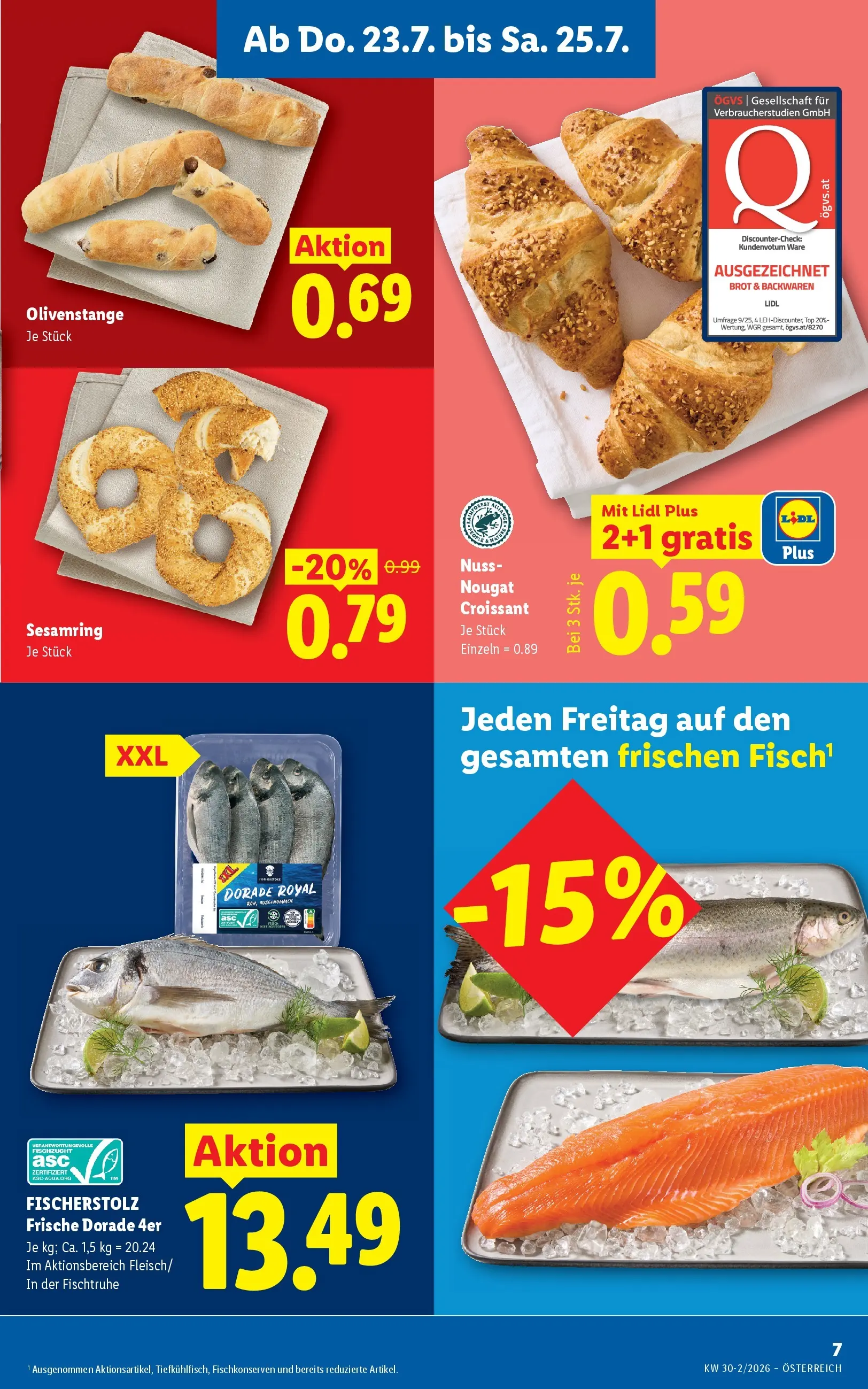 Lidl - Lidl ab 23.07.2026 - Angebote ab donnerstag | Seite: 9 | Produkte: Brot