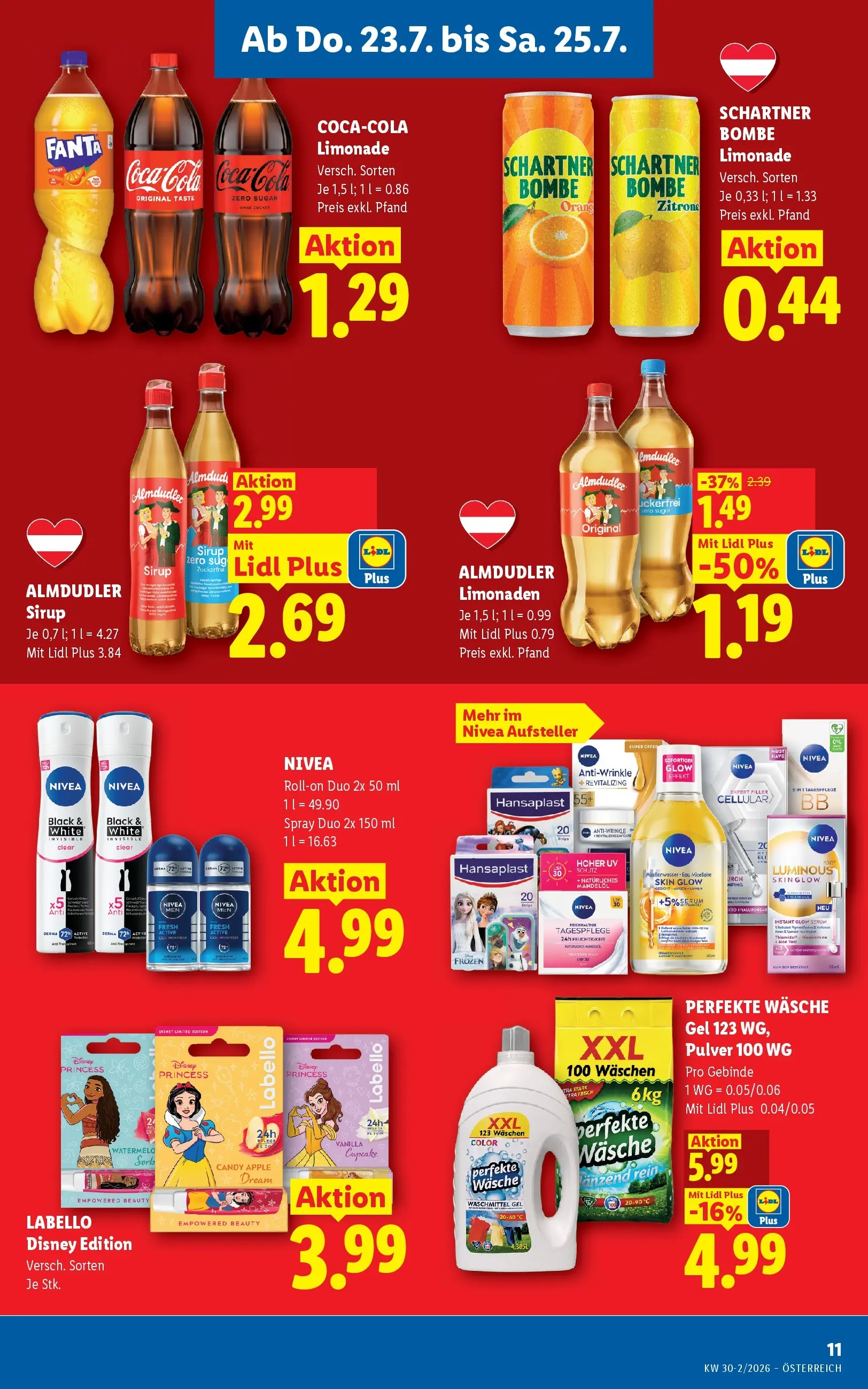 Lidl - Lidl ab 23.07.2026 - Angebote ab donnerstag | Seite: 13 | Produkte: Zitrone, Apple, Deodorant, Waschmittel