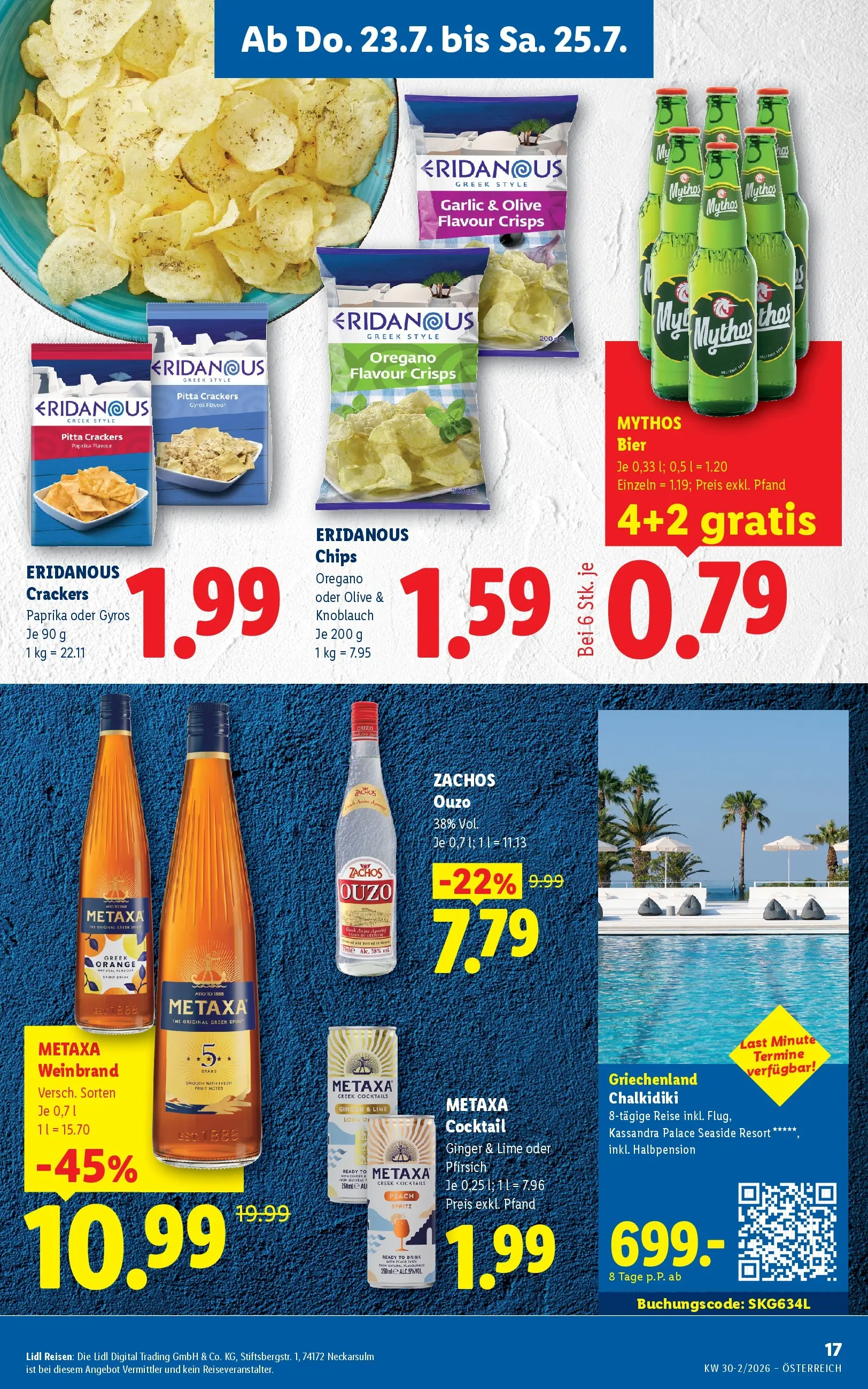 Lidl - Lidl ab 23.07.2026 - Angebote ab donnerstag | Seite: 19 | Produkte: Chips, Knoblauch, Pfirsich, Bier