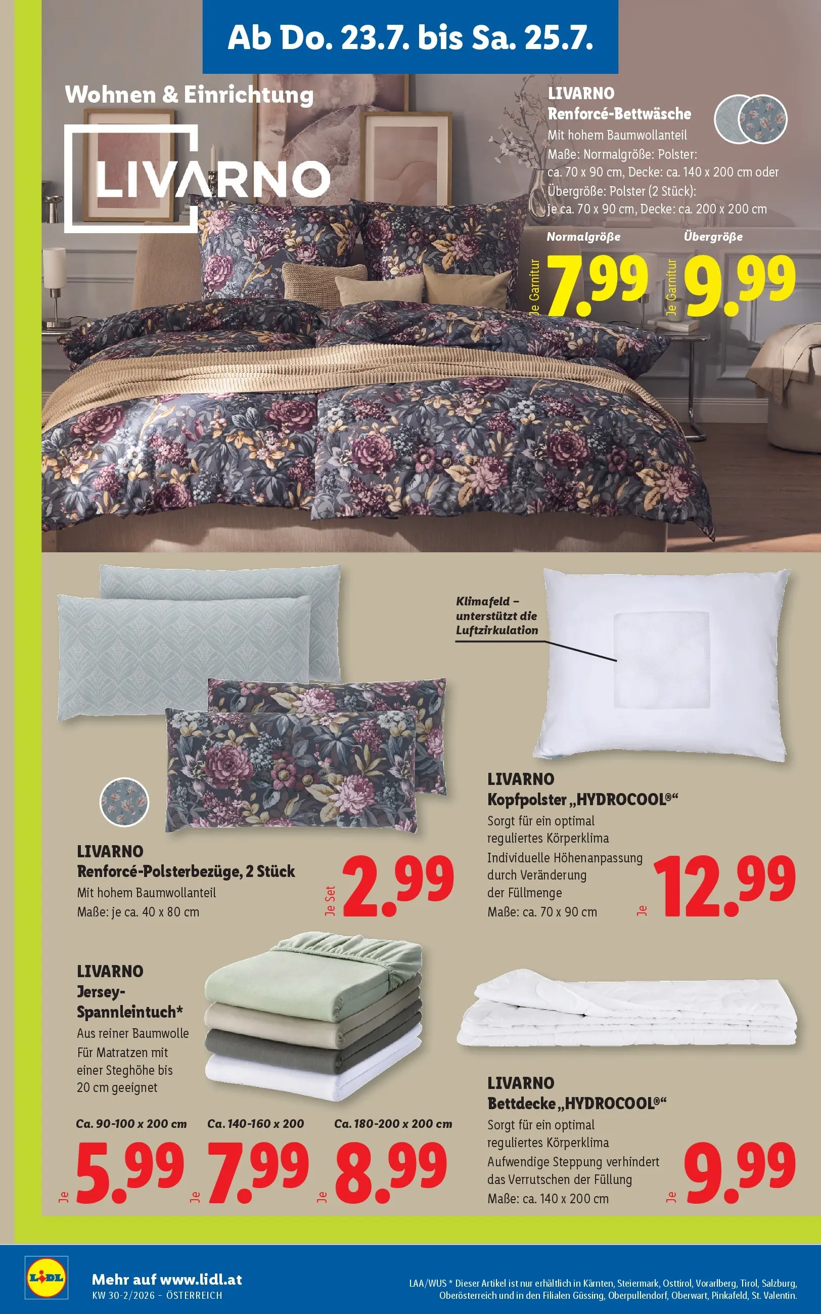Lidl - Lidl ab 23.07.2026 - Angebote ab donnerstag | Seite: 22 | Produkte: Decke