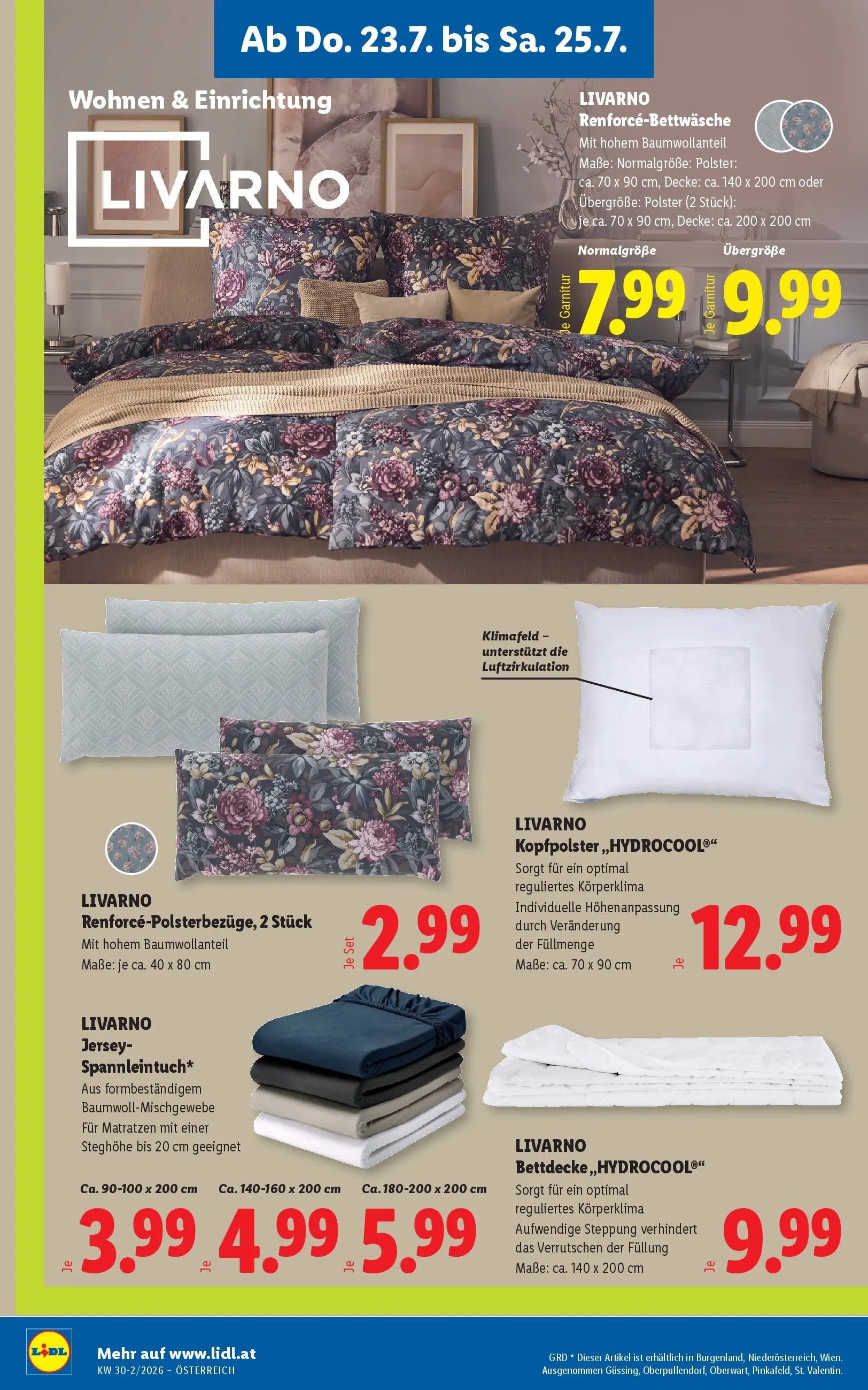 Lidl - Lidl ab 23.07.2026 - Angebote ab donnerstag | Seite: 22 | Produkte: Decke