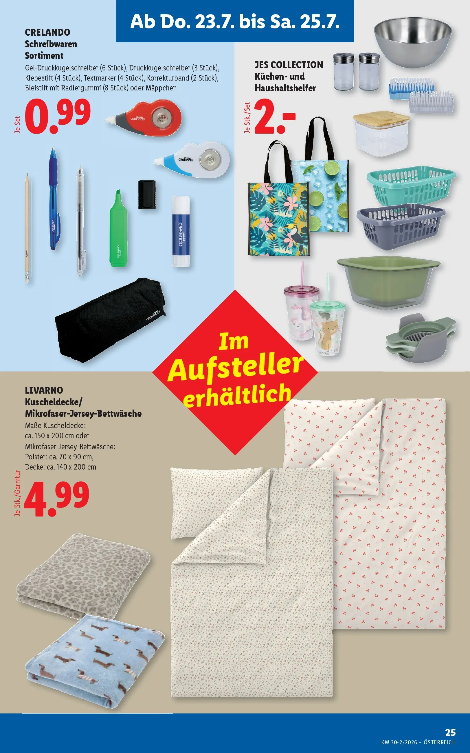 Lidl - Lidl ab 23.07.2026 - Angebote ab donnerstag | Seite: 29 | Produkte: Decke