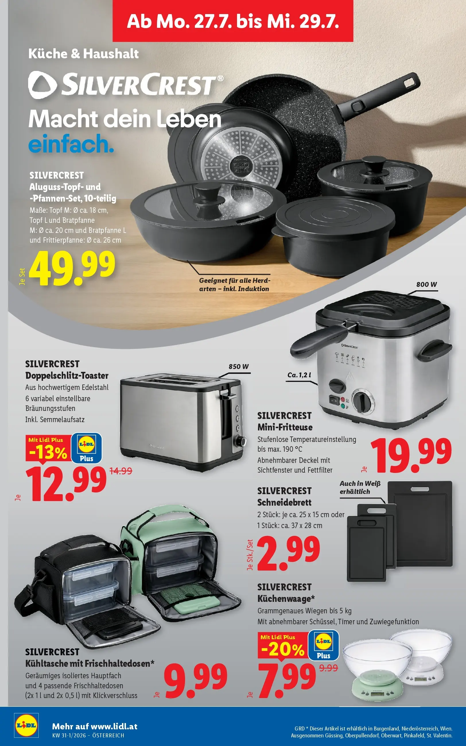 Lidl - Lidl ab 23.07.2026 - Angebote ab donnerstag | Seite: 37 | Produkte: Herd, Toaster