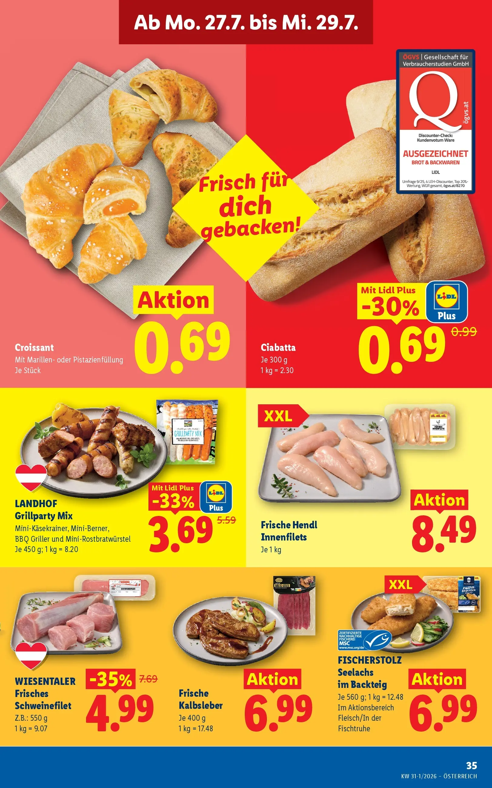 Lidl - Lidl ab 23.07.2026 - Angebote ab donnerstag | Seite: 44 | Produkte: Brot