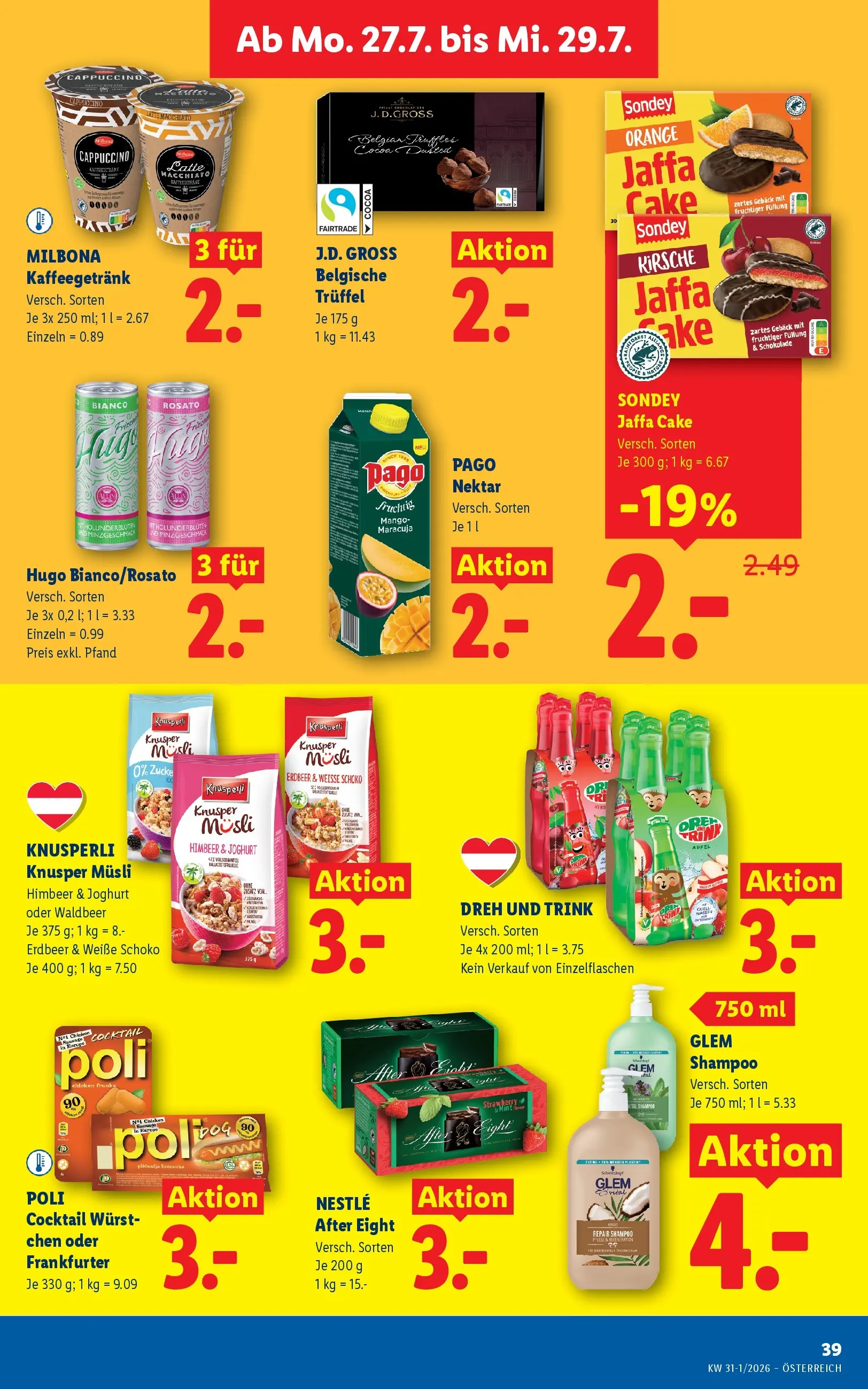 Lidl - Lidl ab 23.07.2026 - Angebote ab donnerstag | Seite: 48 | Produkte: Mango, Wurst, Shampoo, Joghurt