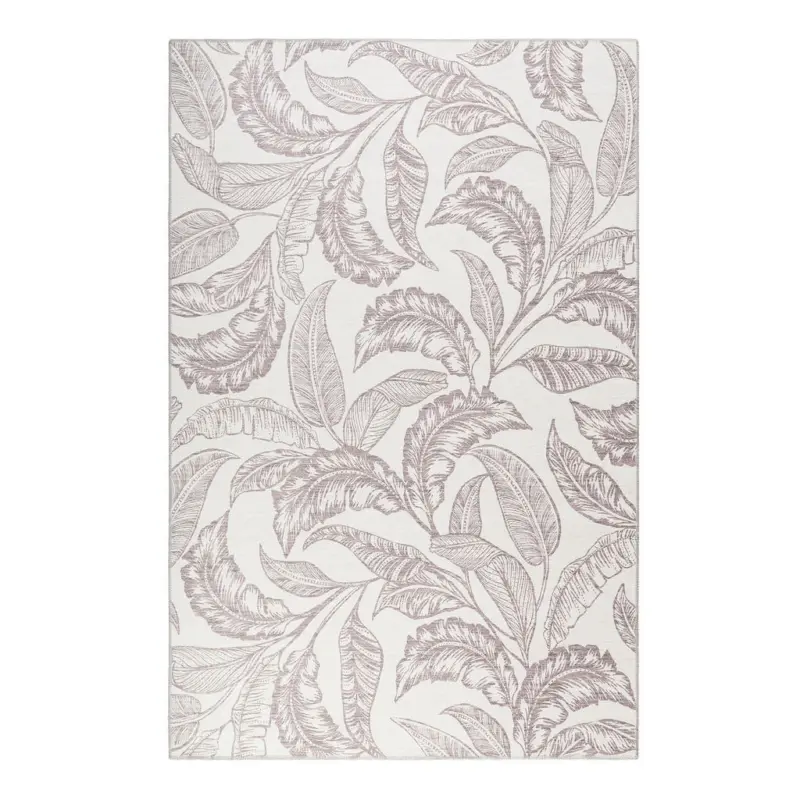 Webteppich 190/290 cm Mozambique Palm Taupe, Beige