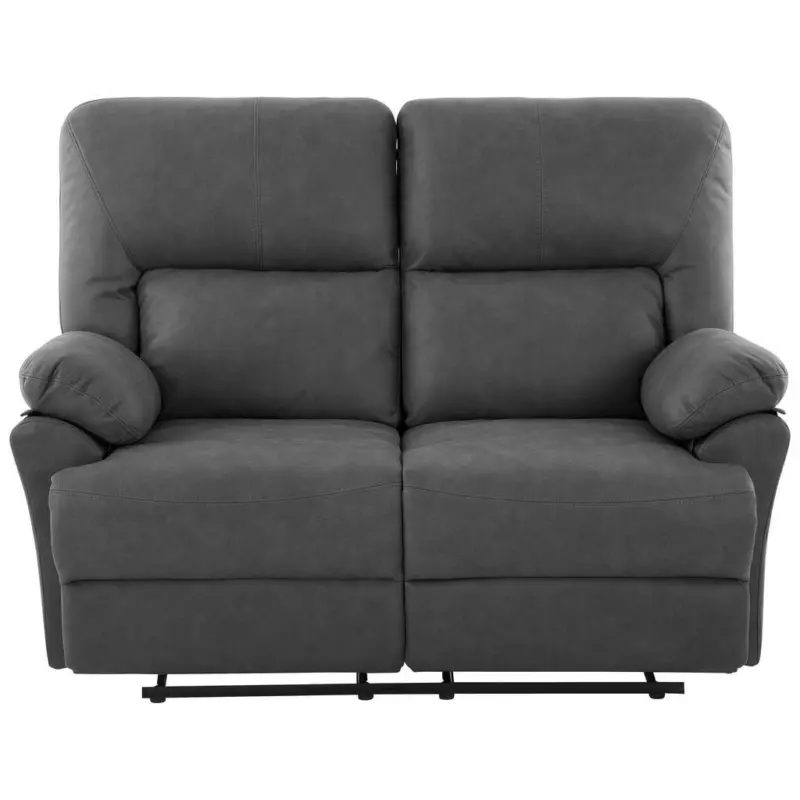 2-Sitzer-Sofa Clara mit Relaxfunktionn Grau B: 145 cm