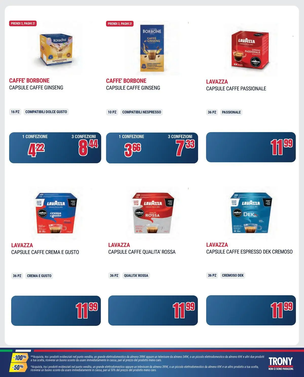 Nuovo Offerte volantino Prendi 3 paghi 2 dal 16/06/2026 > offerte anteprima 🛍️ | Pagina: 11 | Prodotti: Crema, Caffè, Lavazza