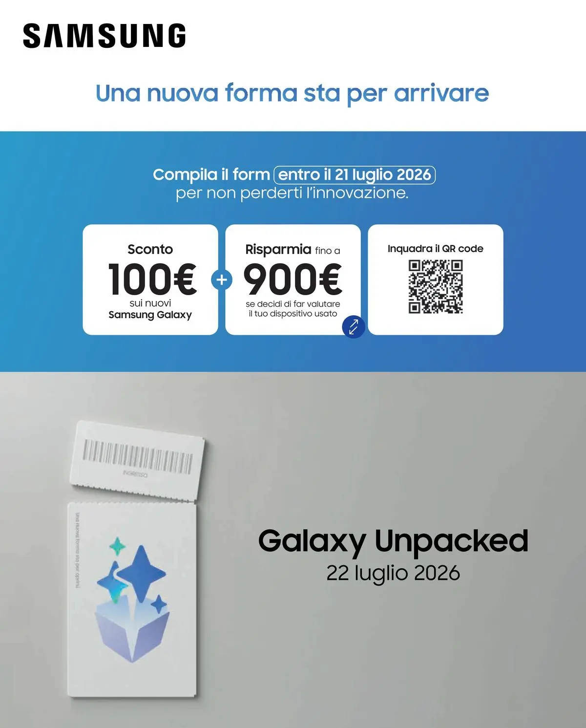 Nuovo Offerte volantino Prendi 3 paghi 2 dal 16/06/2026 > offerte anteprima 🛍️ | Pagina: 21 | Prodotti: Samsung Galaxy, Samsung