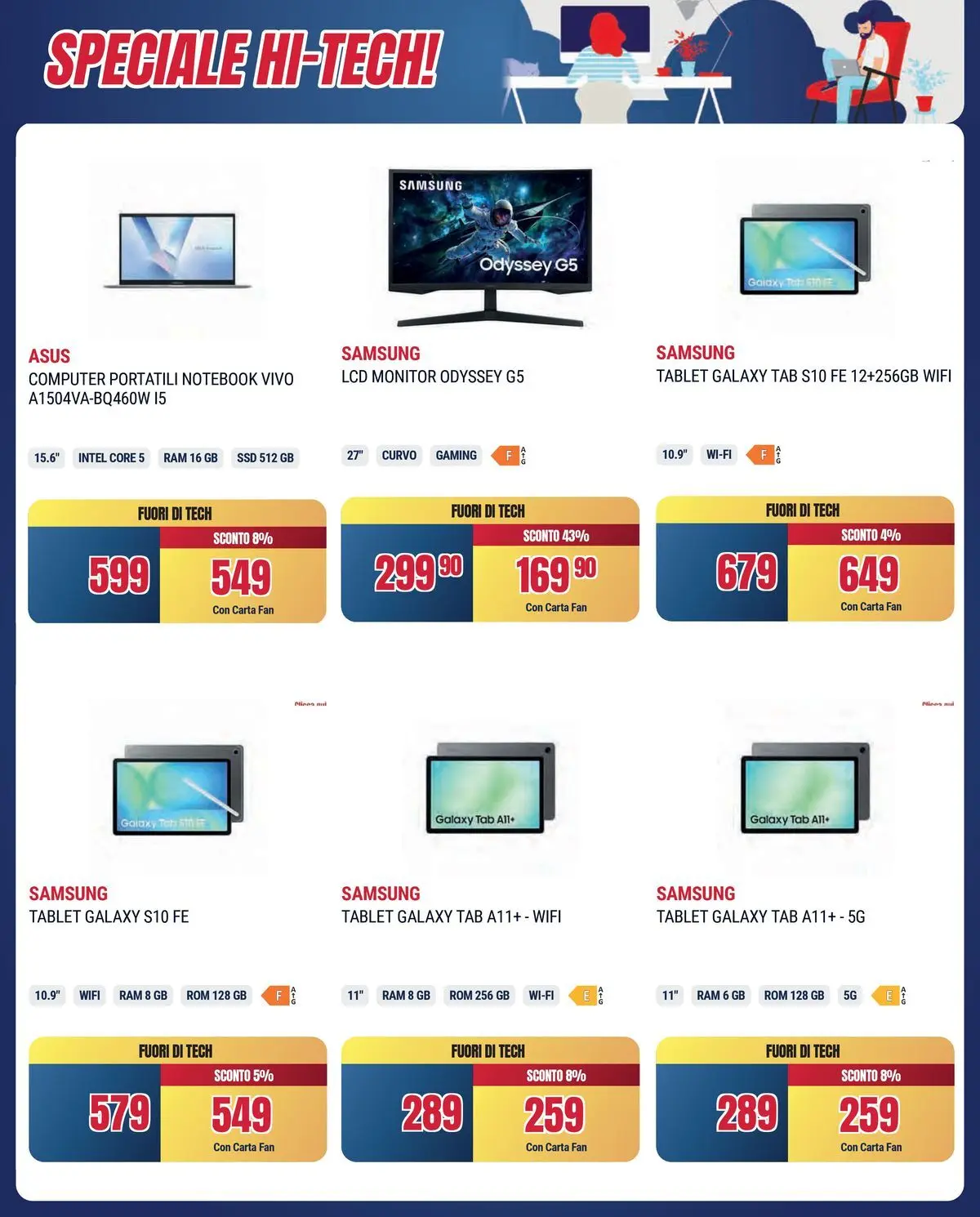 Nuovo Offerte volantino Prendi 3 paghi 2 dal 16/06/2026 > offerte anteprima 🛍️ | Pagina: 27 | Prodotti: Monitor, Notebook, Tablet, Computer