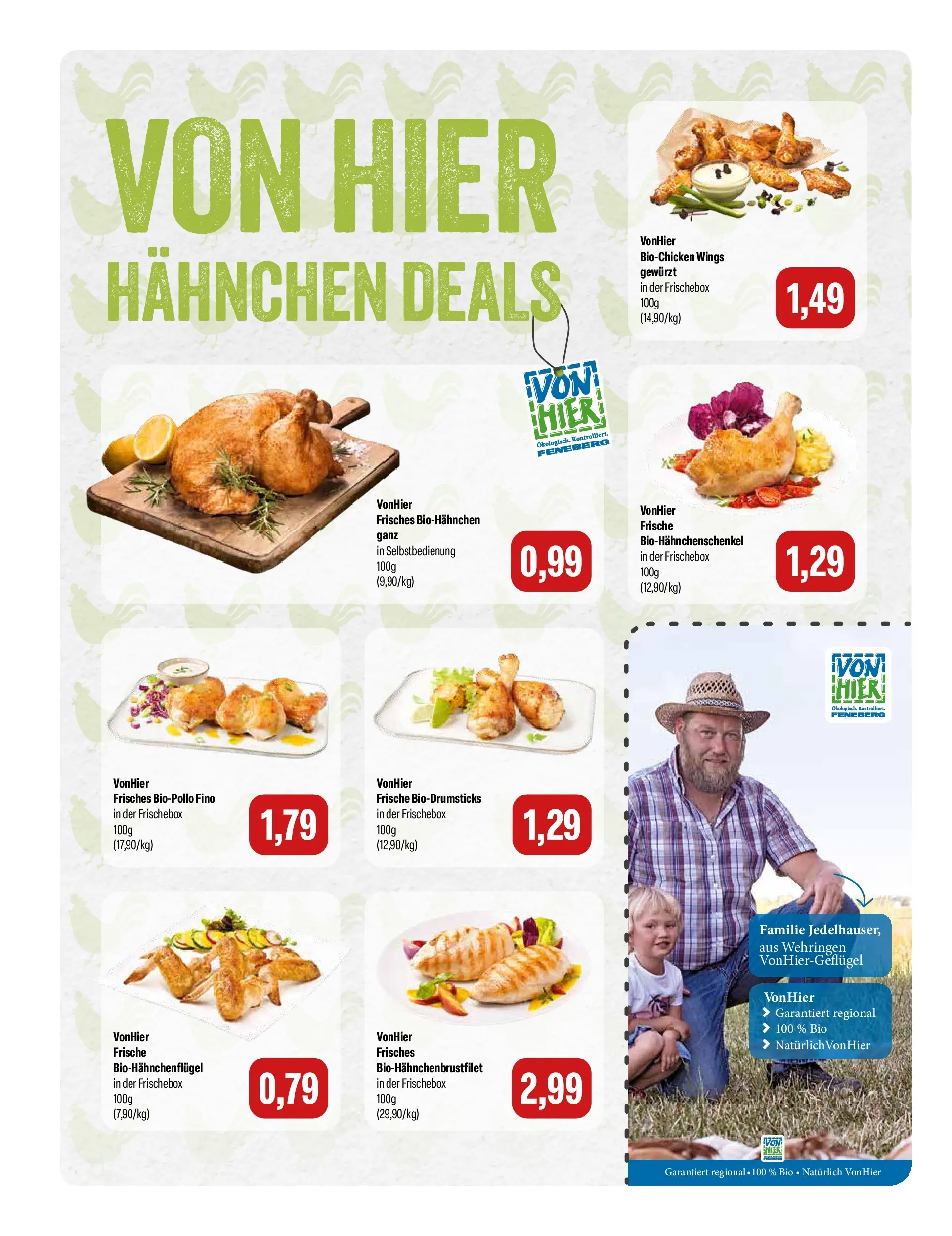 Feneberg Aktuelle Angebote (ab 22.07.2026) zum Blättern | Seite: 4 | Produkte: Hahnchen