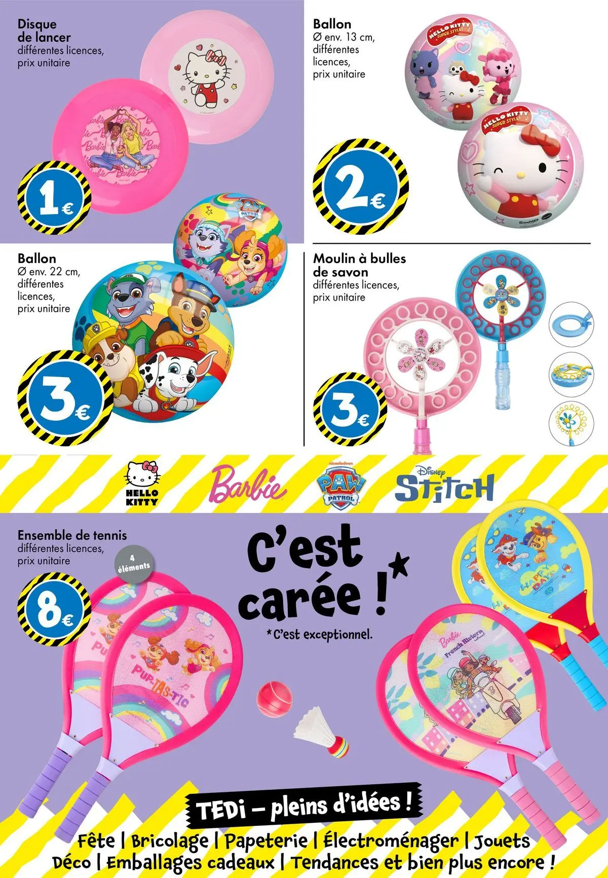TEDi - TEDi - Retour à l'école à partir du 17/07/2026 - promo en ligne | Page: 4 | Produits: Jouets, Savon