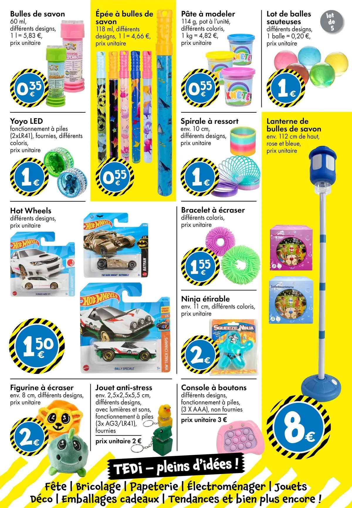 TEDi - TEDi - Retour à l'école à partir du 17/07/2026 - promo en ligne | Page: 17 | Produits: Jouets, Savon, Bracelet, Thé