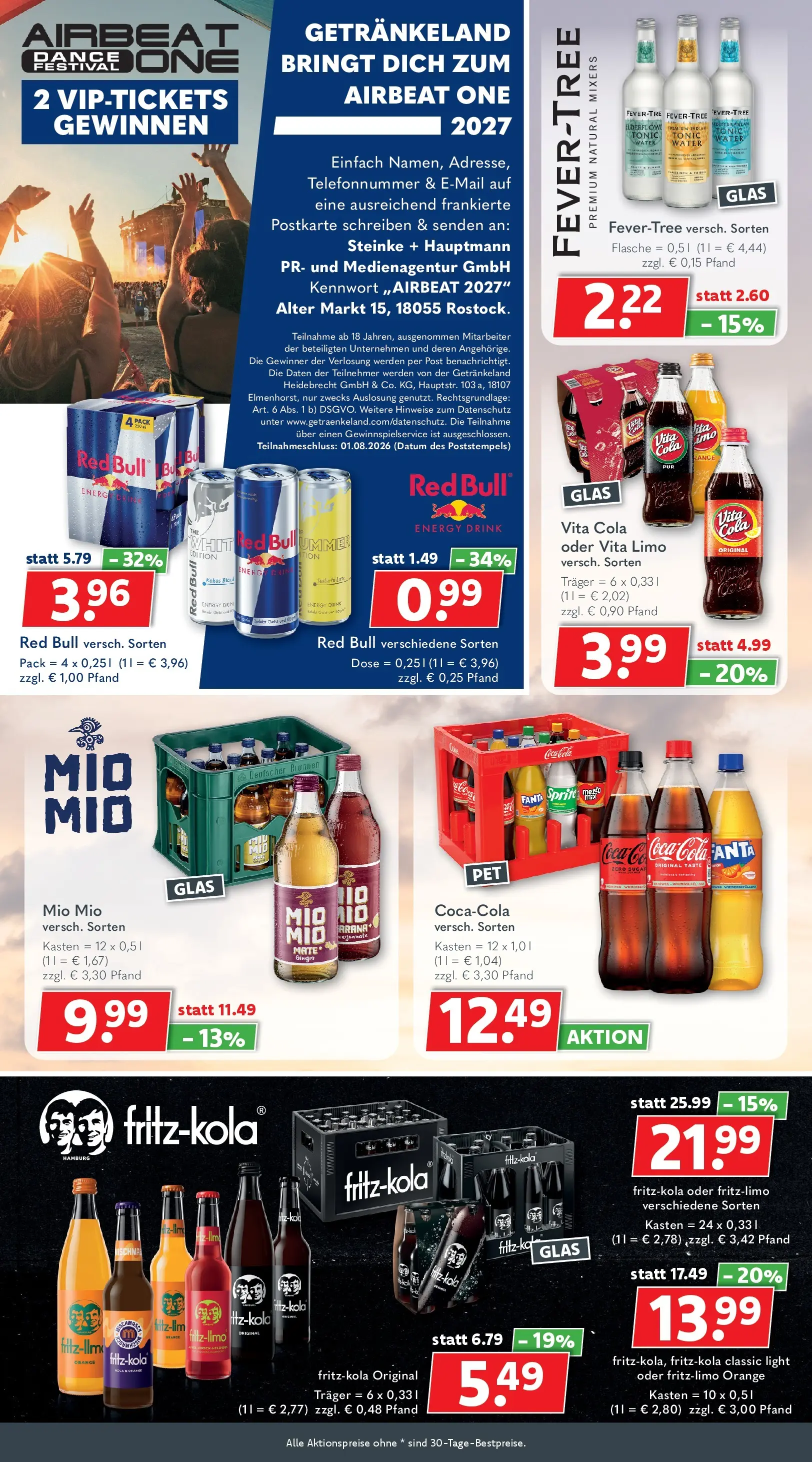 Getränkeland - Getränkeland: Getränkeangebote (ab 20.07.2026) zum Blättern | Seite: 5 | Produkte: Fanta, Sprite, Energy, Vita cola