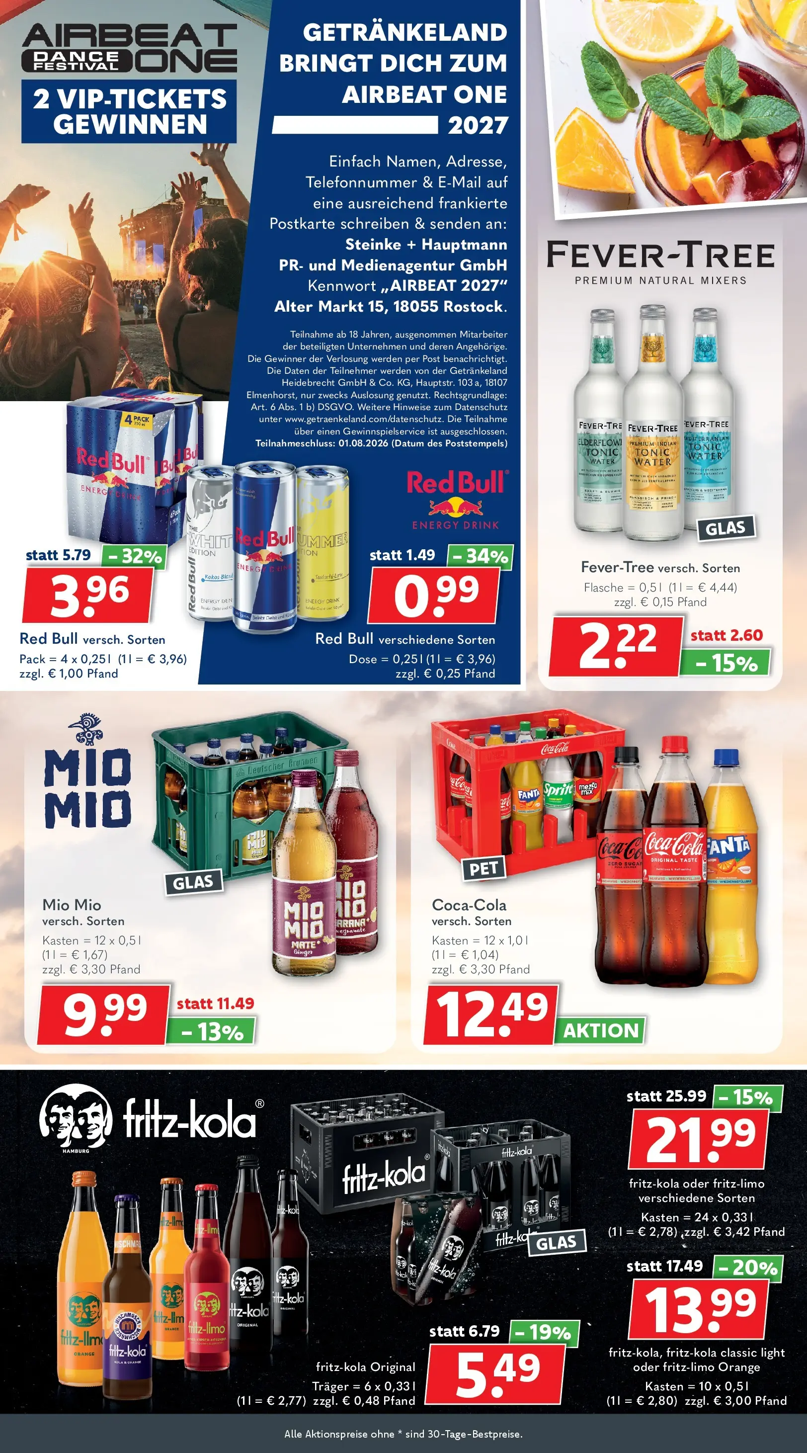 Getränkeland - Getränkeland: Getränkeangebote (ab 20.07.2026) zum Blättern | Seite: 5 | Produkte: Coca cola, Sprite, Cola, Energy