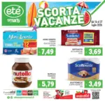 Et&eacute; Scorta vacanze - al 27.07.2026