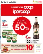 COOP Sconti fino al 50% - al 29.07.2026