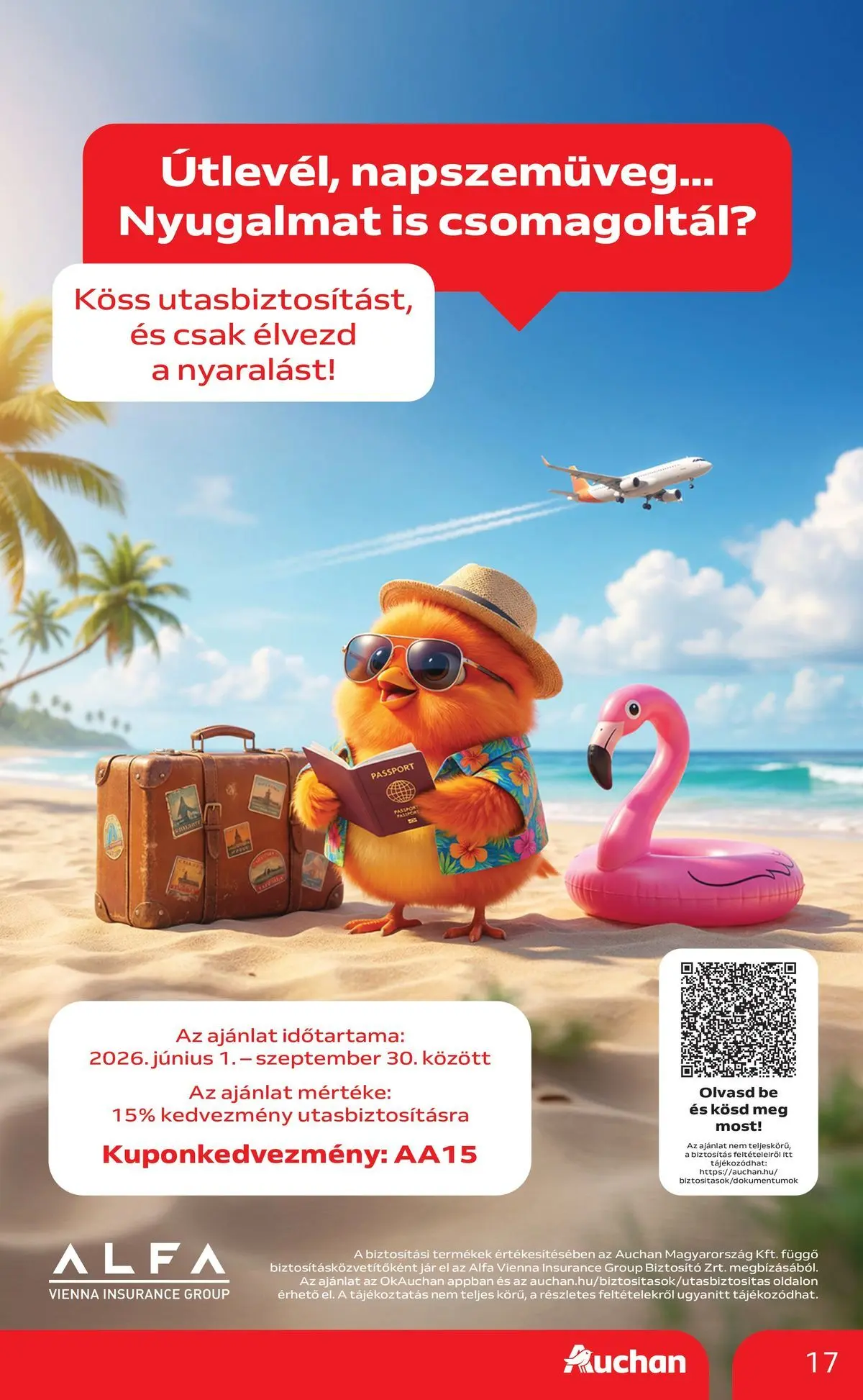 Auchan akciós újság Szeged - 2026.07.16. -tól/töl > akció, lapozható szórólap 🛍️ | Oldal: 17