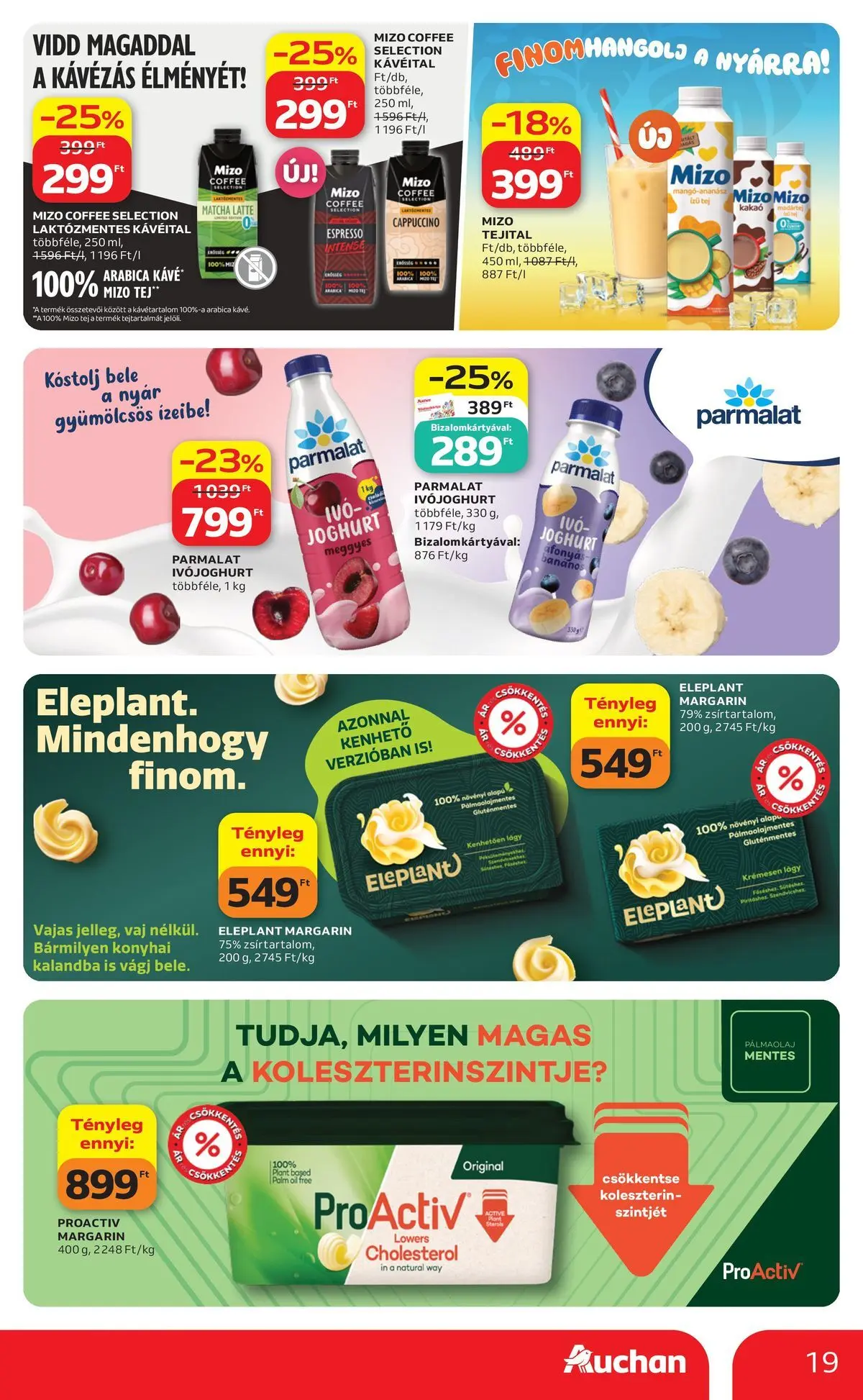Auchan akciós újság Szeged - 2026.07.16. -tól/töl > akció, lapozható szórólap 🛍️ | Oldal: 19