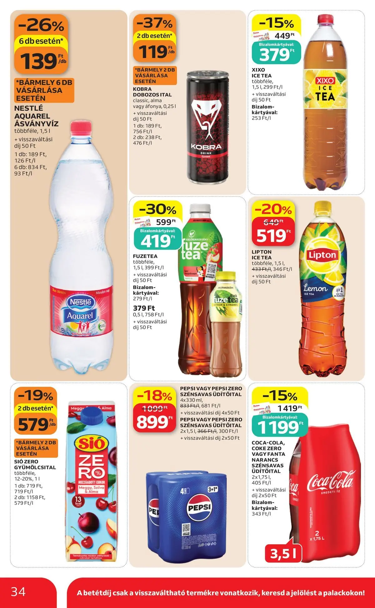 Auchan akciós újság Szeged - 2026.07.16. -tól/töl > akció, lapozható szórólap 🛍️ | Oldal: 34