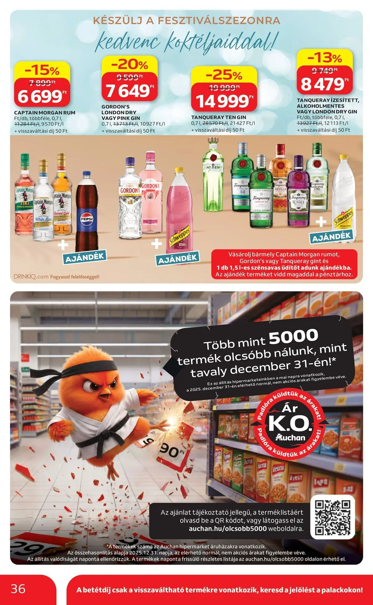 Auchan akciós újság Szeged - 2026.07.16. -tól/töl > akció, lapozható szórólap 🛍️ | Oldal: 36