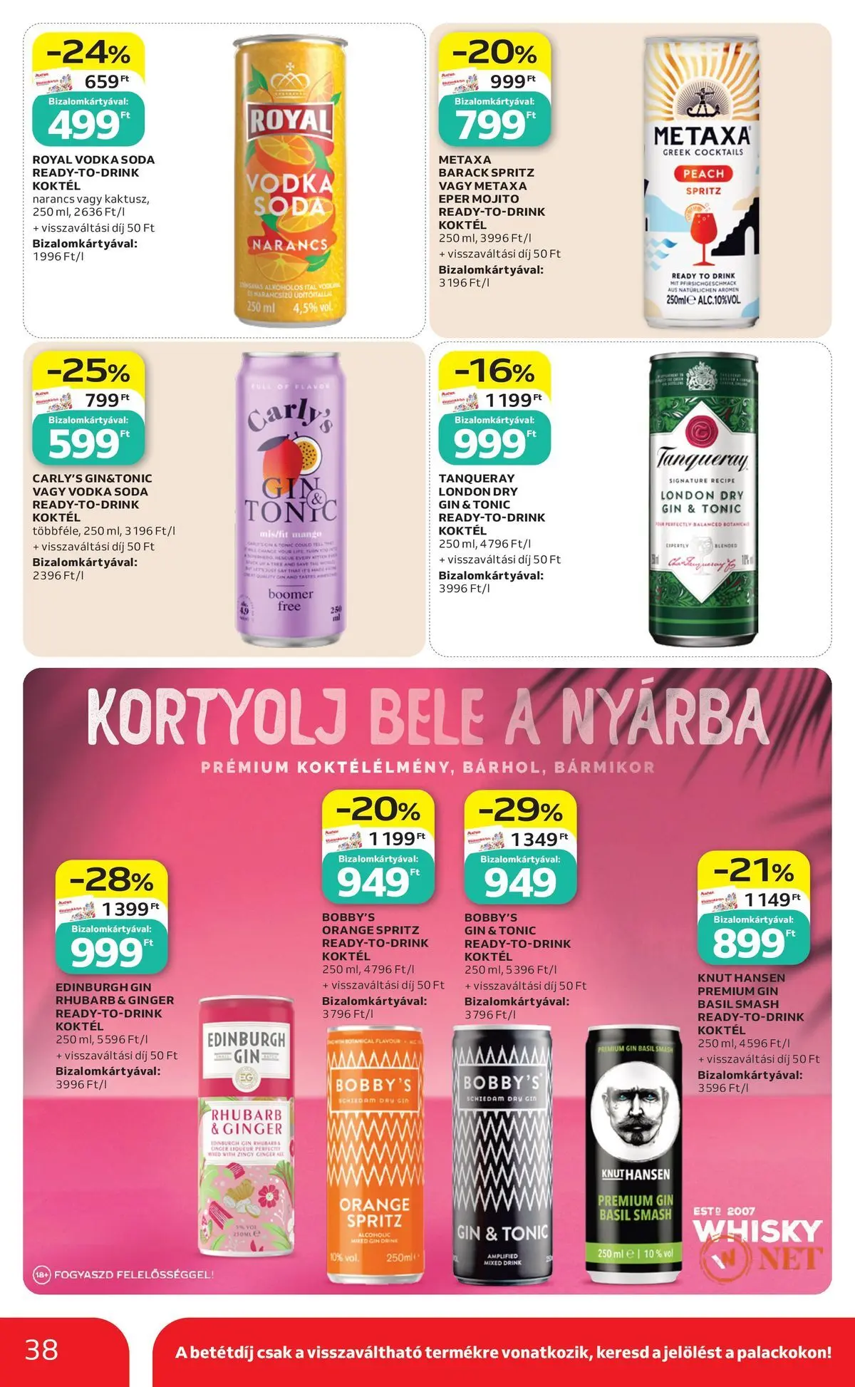 Auchan akciós újság Szeged - 2026.07.16. -tól/töl > akció, lapozható szórólap 🛍️ | Oldal: 38