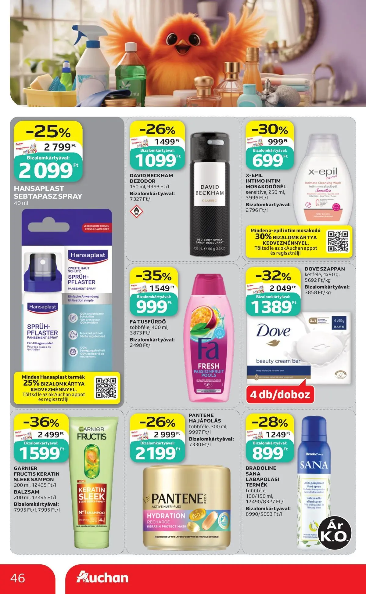 Auchan akciós újság Szeged - 2026.07.16. -tól/töl > akció, lapozható szórólap 🛍️ | Oldal: 46