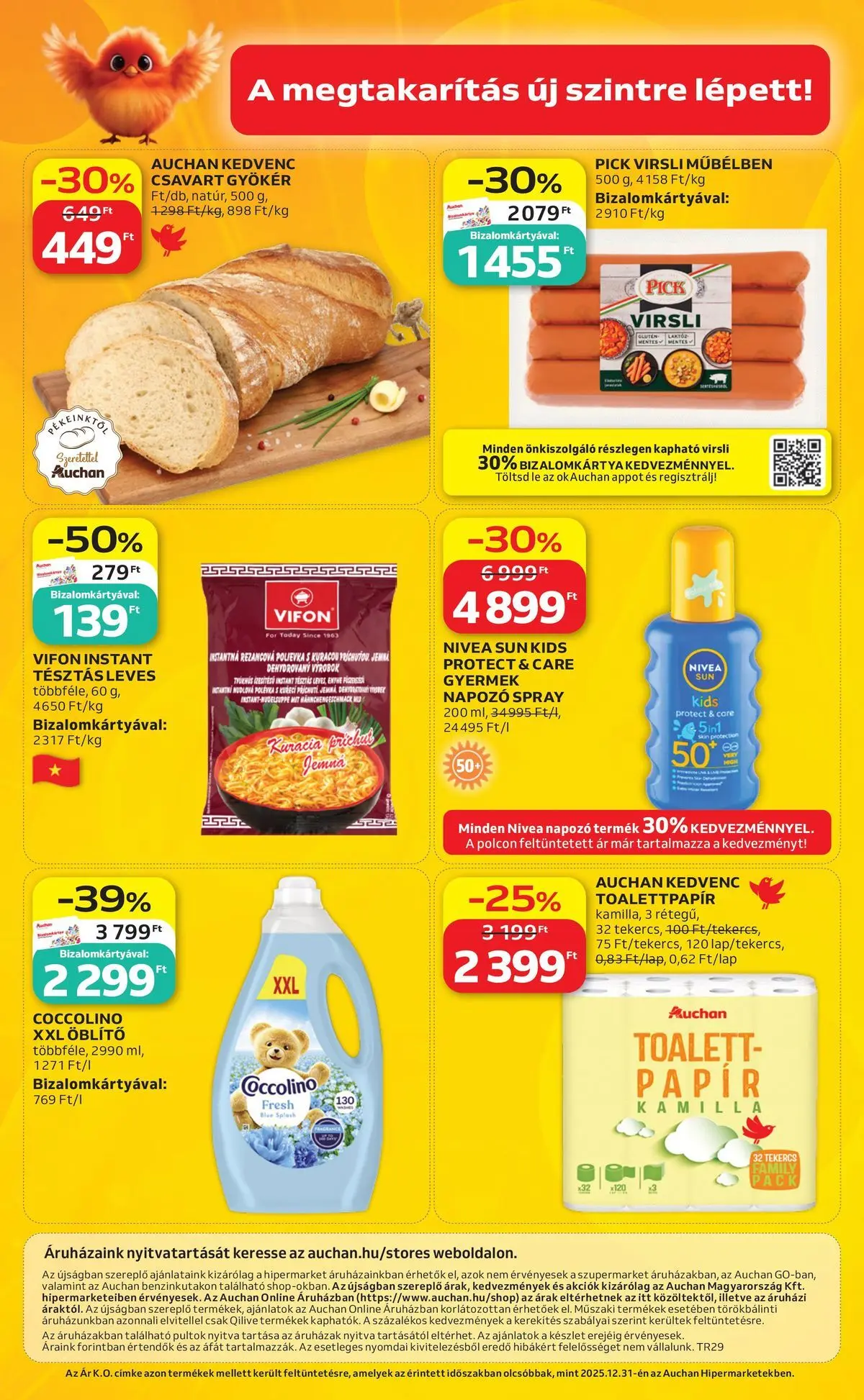 Auchan akciós újság Szeged - 2026.07.16. -tól/töl > akció, lapozható szórólap 🛍️ | Oldal: 56