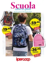 COOP Scuola, zaini in spalla - al 26.08.2026