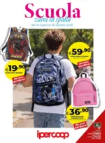COOP Scuola, zaini in spalla - al 26.08.2026