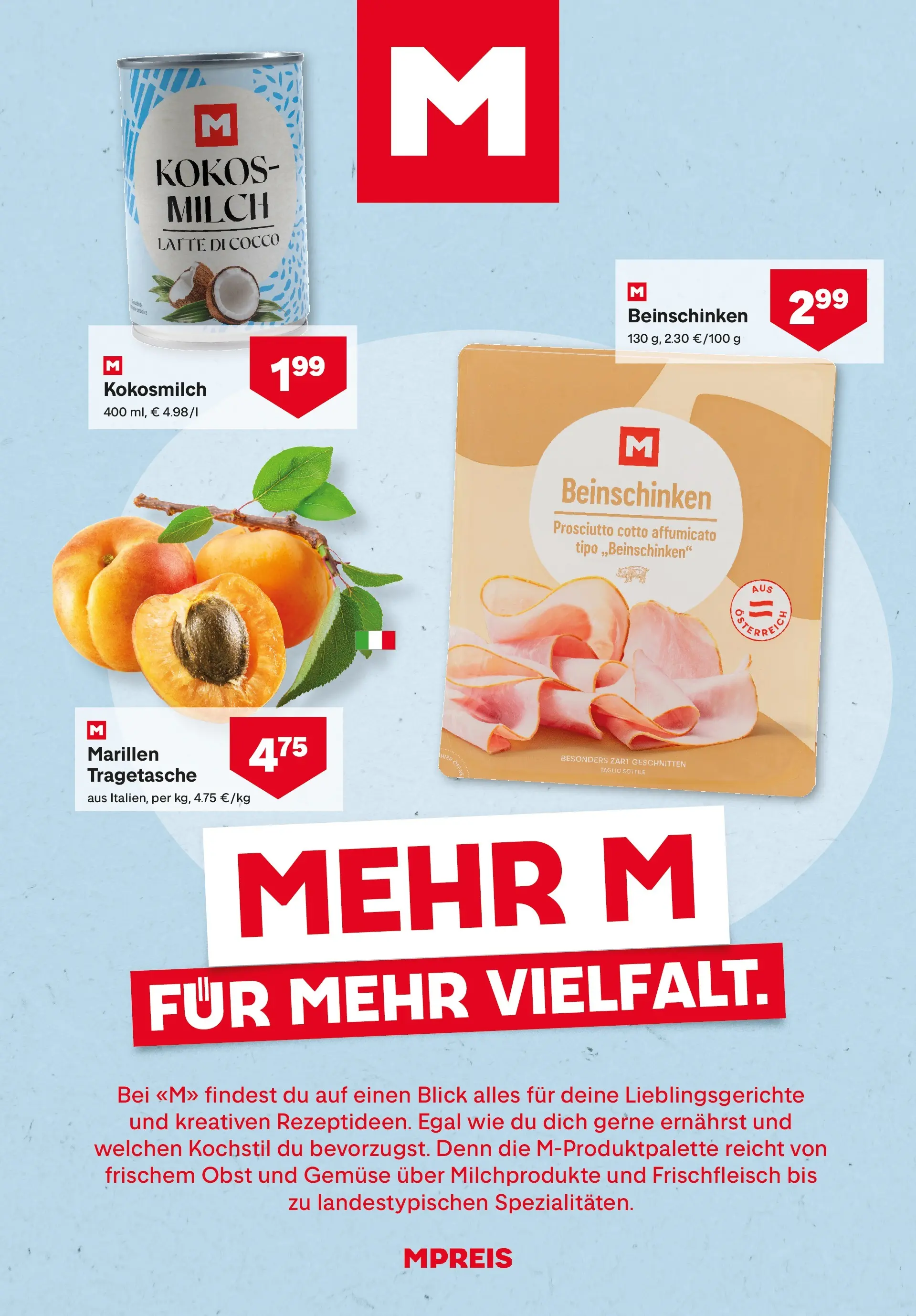 MPREIS Pfunds von 23.07.2026 - Aktuelle Angebote | Seite: 7 | Produkte: Gemüse, Obst, Milch