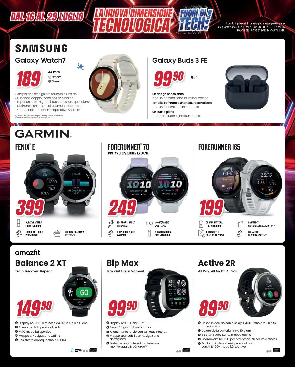 ﻿Trony volantino dal ﻿16/07/2026﻿ > ﻿Anteprima | Pagina: 44 | Prodotti: Samsung Galaxy, Smartwatch, Batteria, Samsung