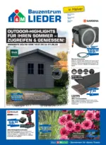 Bauzentrum Lieder GmbH & Co.KG Bauzentrum Lieder: Outdoor-Highlights f&uuml;r ihren Sommer - bis 01.08.2026